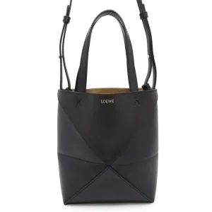Loewe Leather Handbag Shoulder Bag (Pre-Owned)