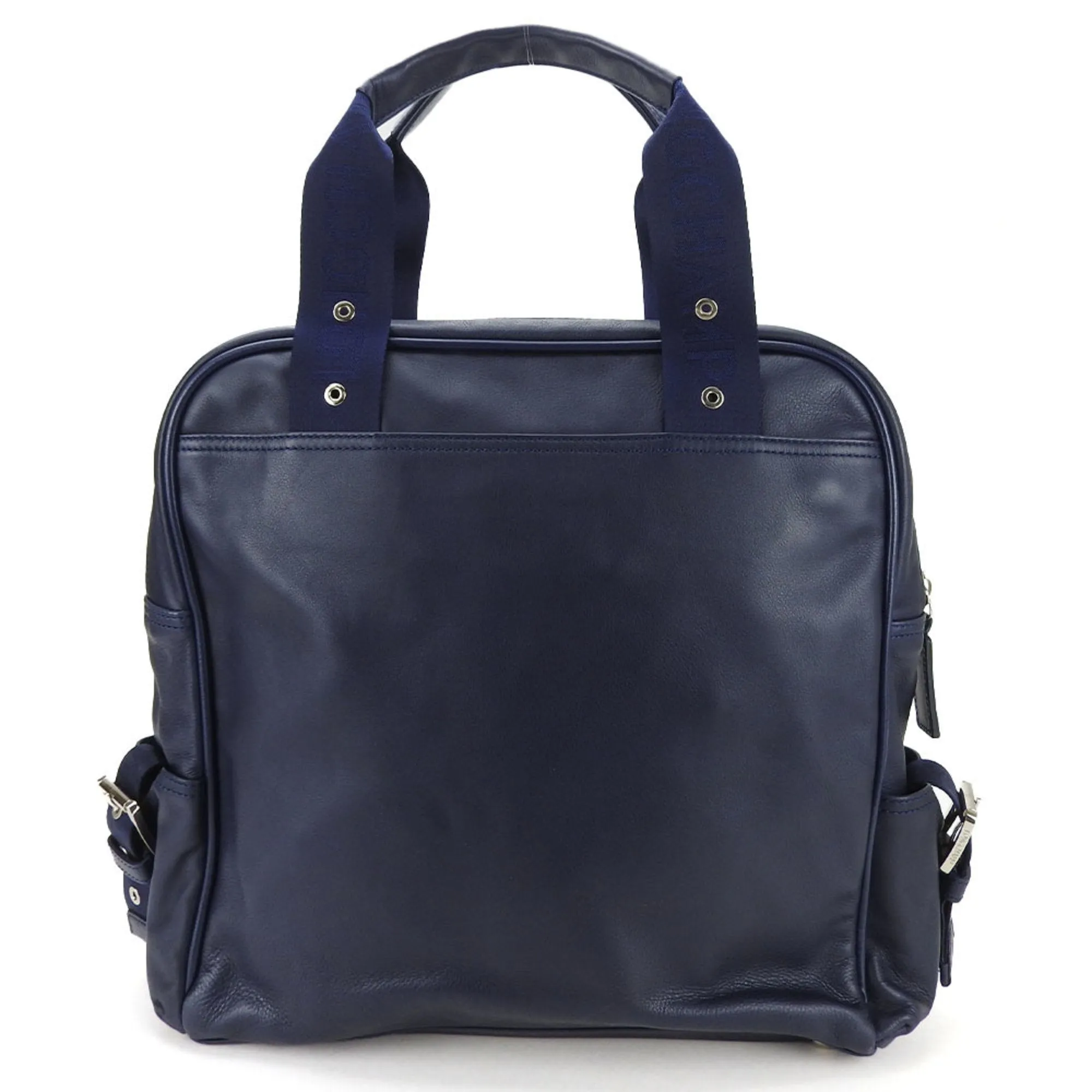 Longchamp  Leather Handbag (Pre-Owned)