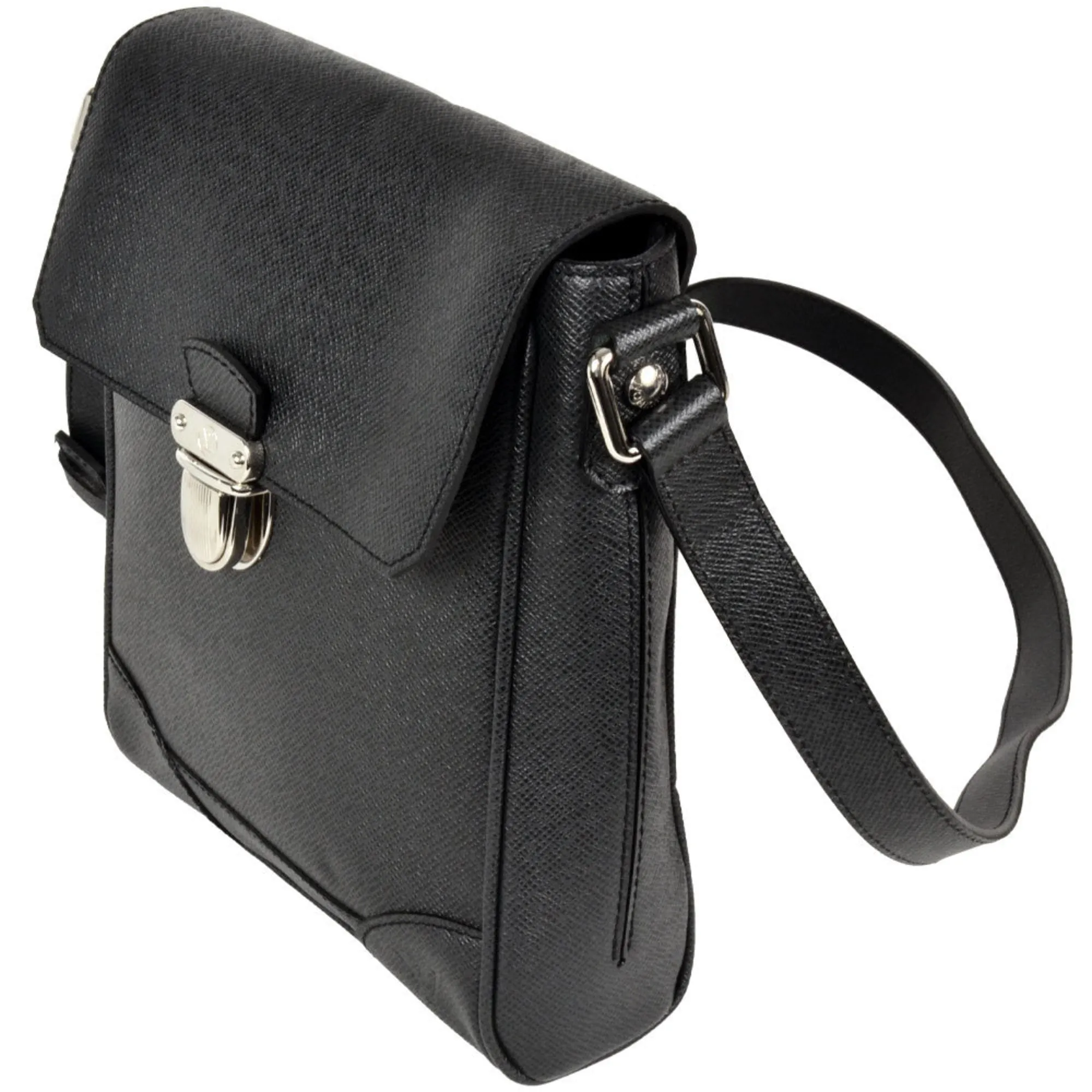 Louis Vuitton Ardoise Taiga Leather Shoulder Bag (Pre-Owned)