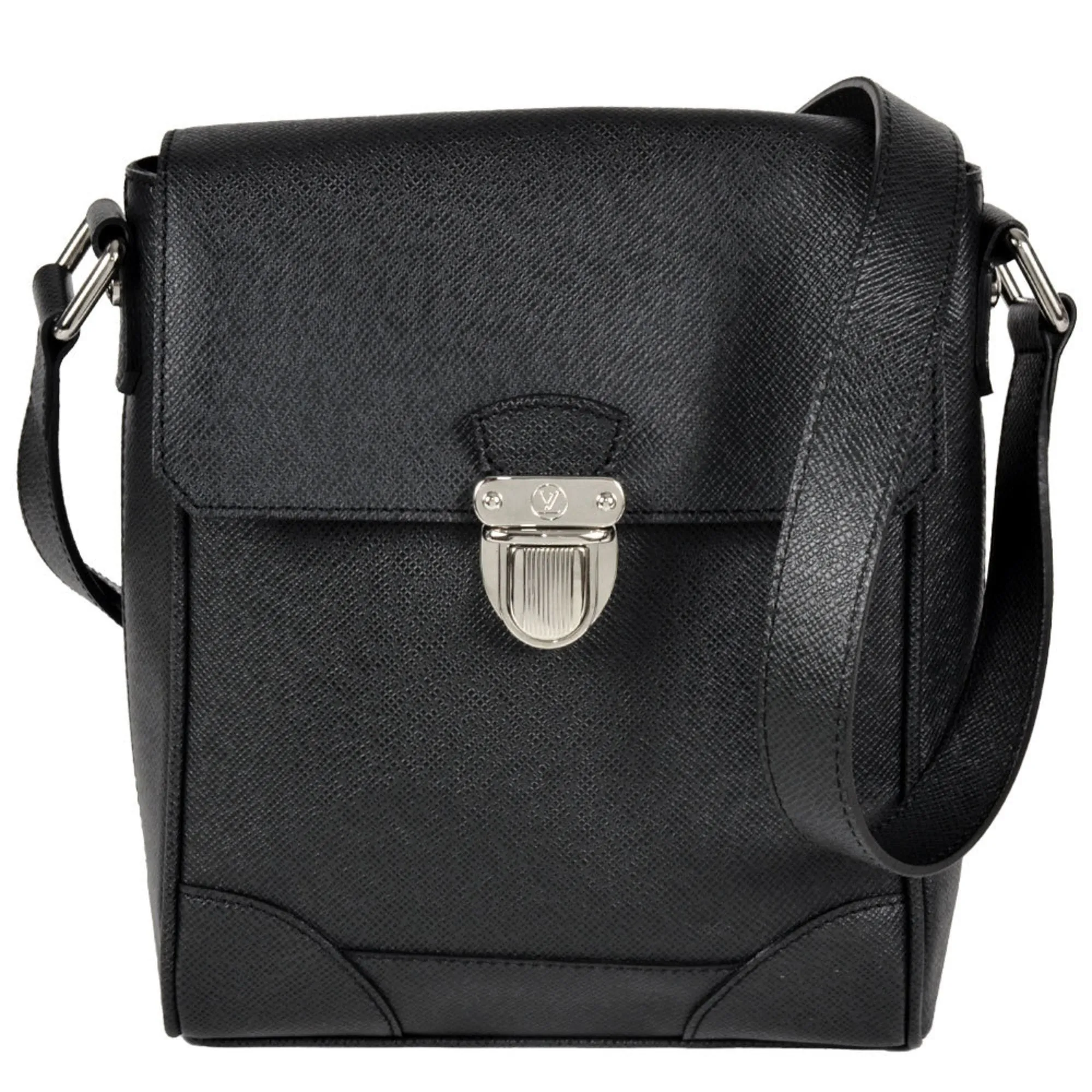 Louis Vuitton Ardoise Taiga Leather Shoulder Bag (Pre-Owned)