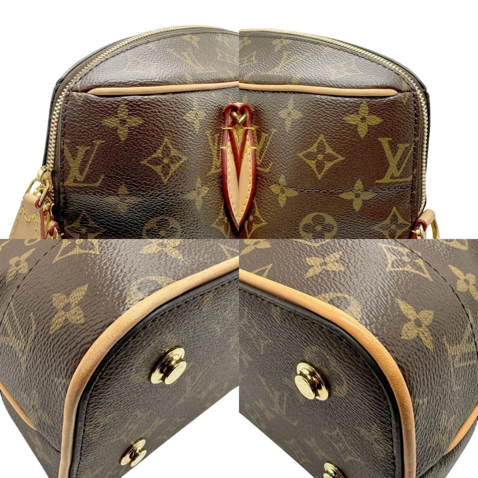 Louis Vuitton Carryall Canvas Shoulder Bag (Pre-Owned)