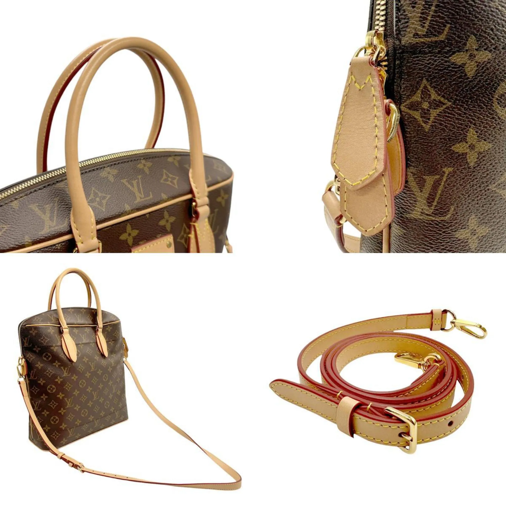 Louis Vuitton Carryall Canvas Shoulder Bag (Pre-Owned)
