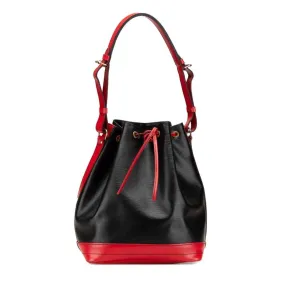 Louis Vuitton Castilian Noir Leather Shoulder Bag (Pre-Owned)