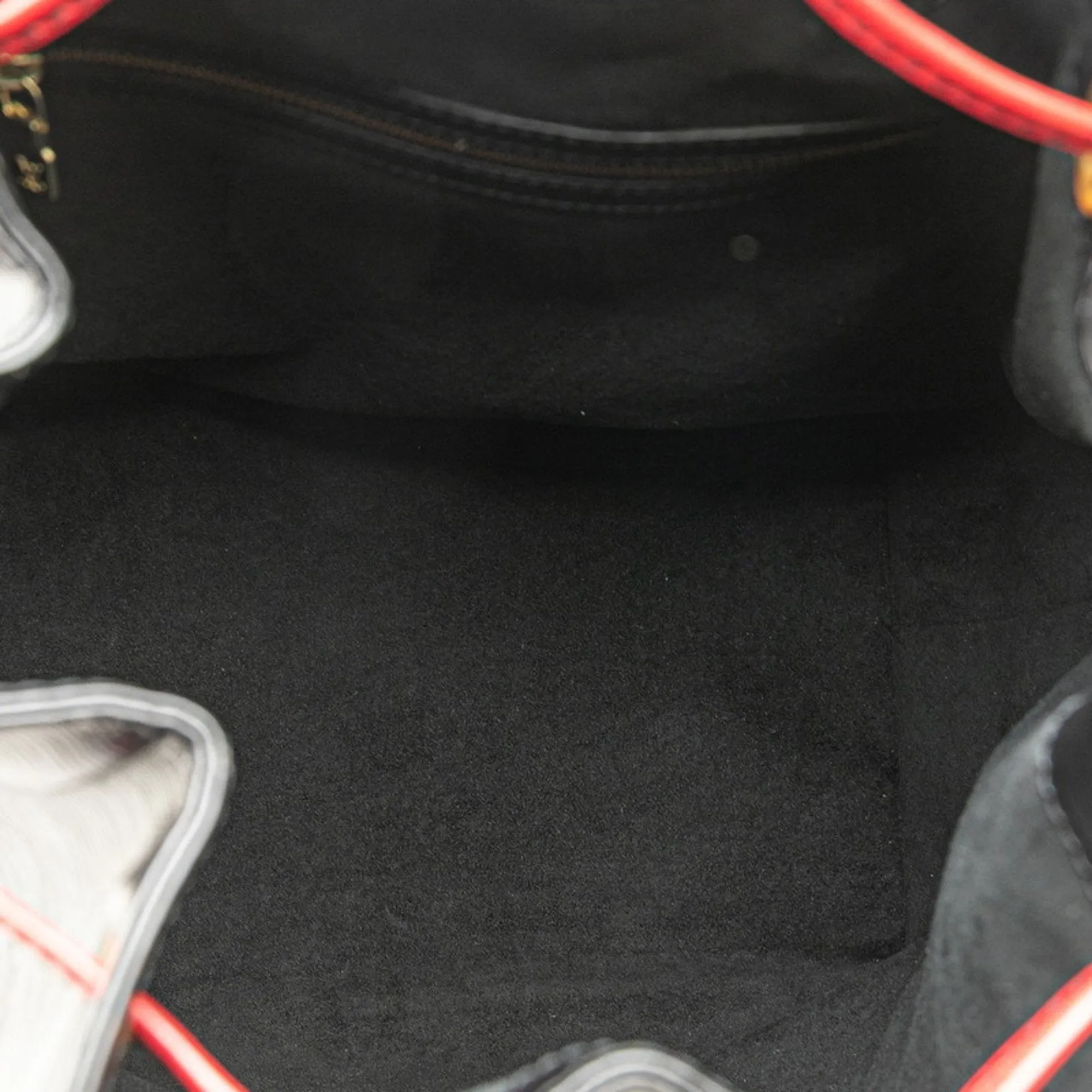 Louis Vuitton Castilian Noir Leather Shoulder Bag (Pre-Owned)