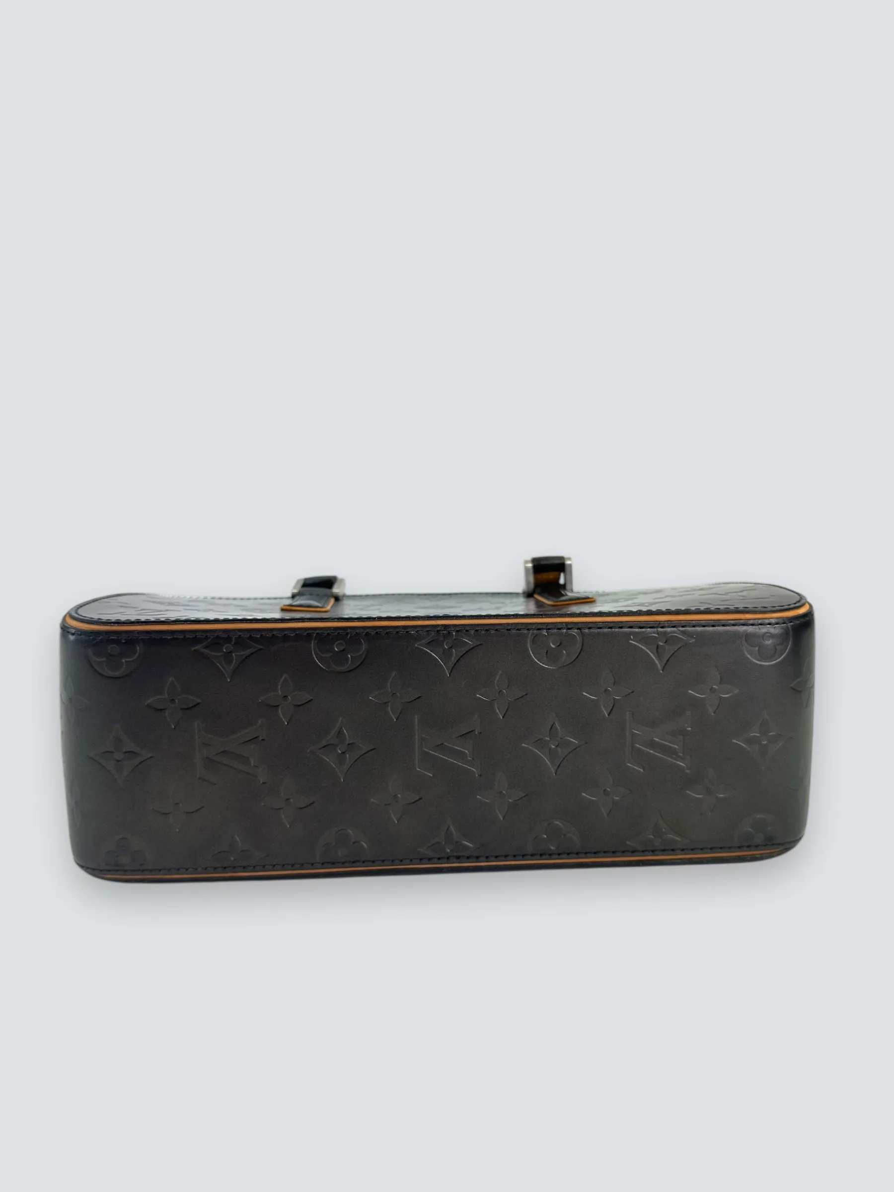 Louis Vuitton Charcoal Grey Vernis Leather Shelton Tote