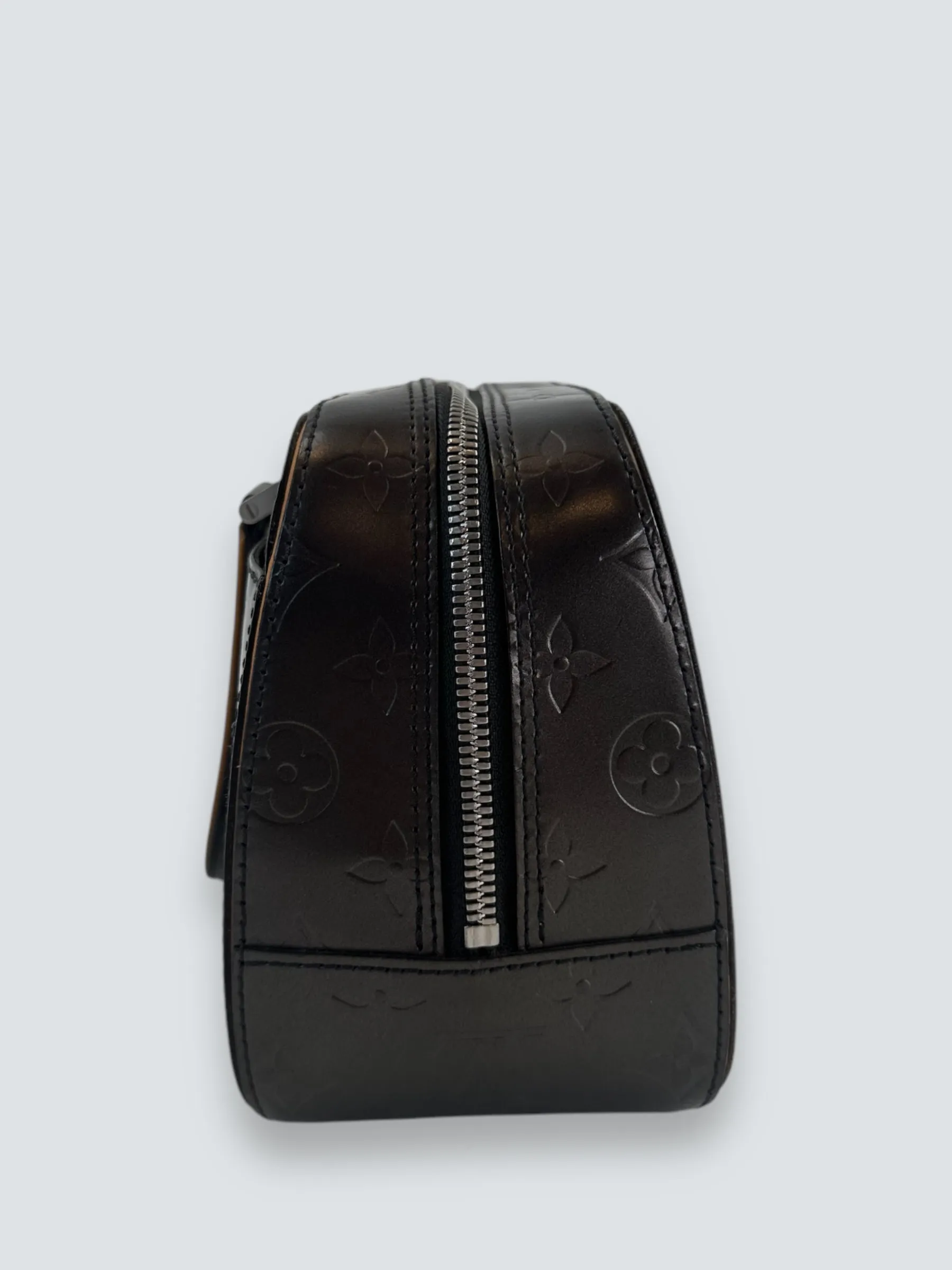 Louis Vuitton Charcoal Grey Vernis Leather Shelton Tote