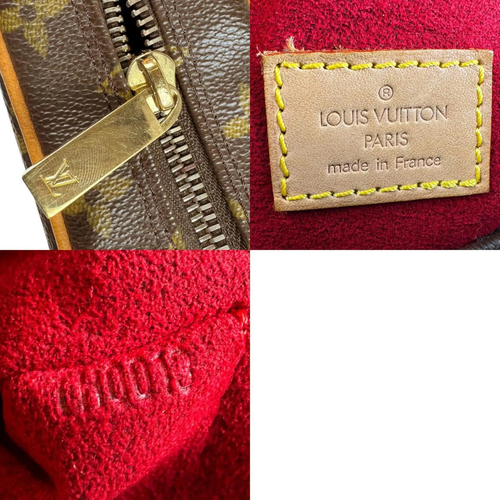 Louis Vuitton Croissant Canvas Shoulder Bag (Pre-Owned)