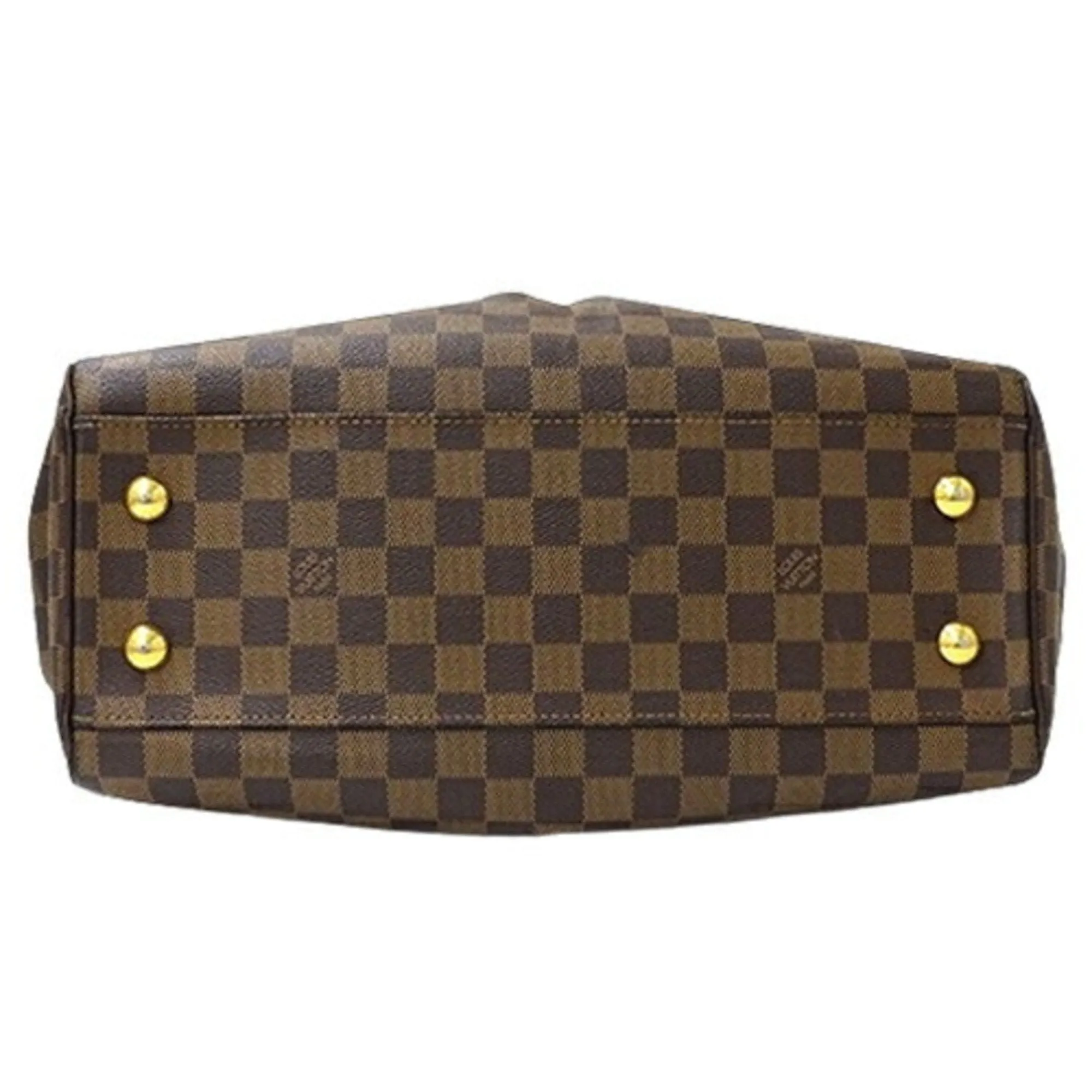 Louis Vuitton Damier Canvas Ebene Damier Canvas Handbag Shoulder Bag (Pre-Owned)
