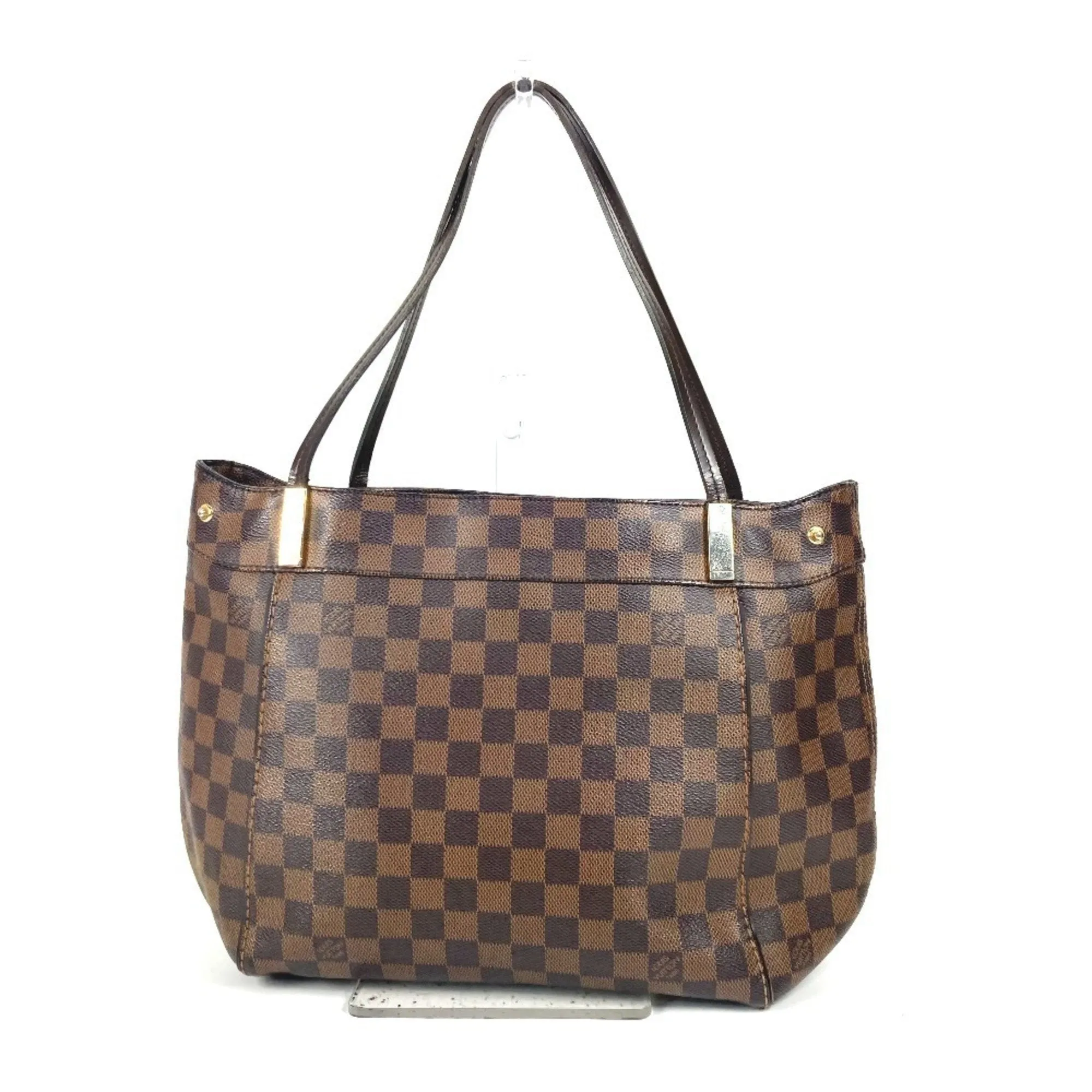 Louis Vuitton Damier Canvas Ebene Damier Canvas Shoulder Bag Tote Bag (Pre-Owned)