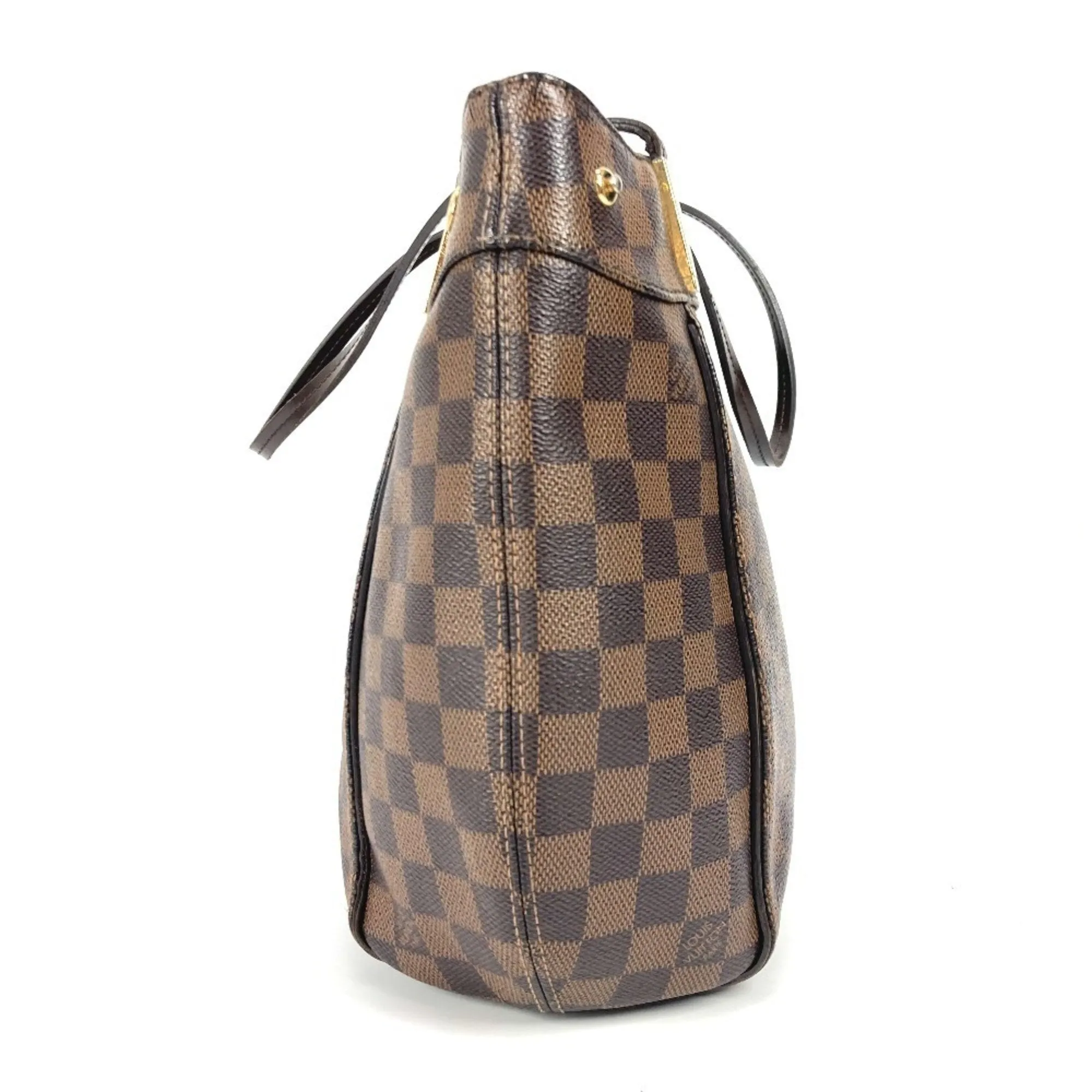 Louis Vuitton Damier Canvas Ebene Damier Canvas Shoulder Bag Tote Bag (Pre-Owned)