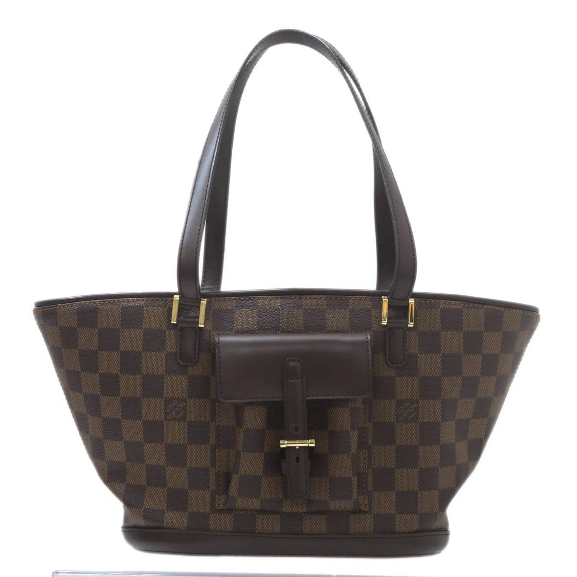 Louis Vuitton Damier Canvas Ebene Shoulder Bag Tote Bag (Pre-Owned)