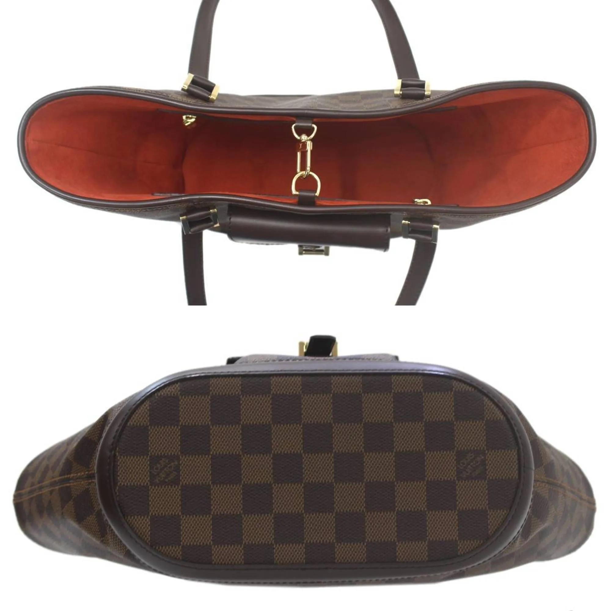 Louis Vuitton Damier Canvas Ebene Shoulder Bag Tote Bag (Pre-Owned)