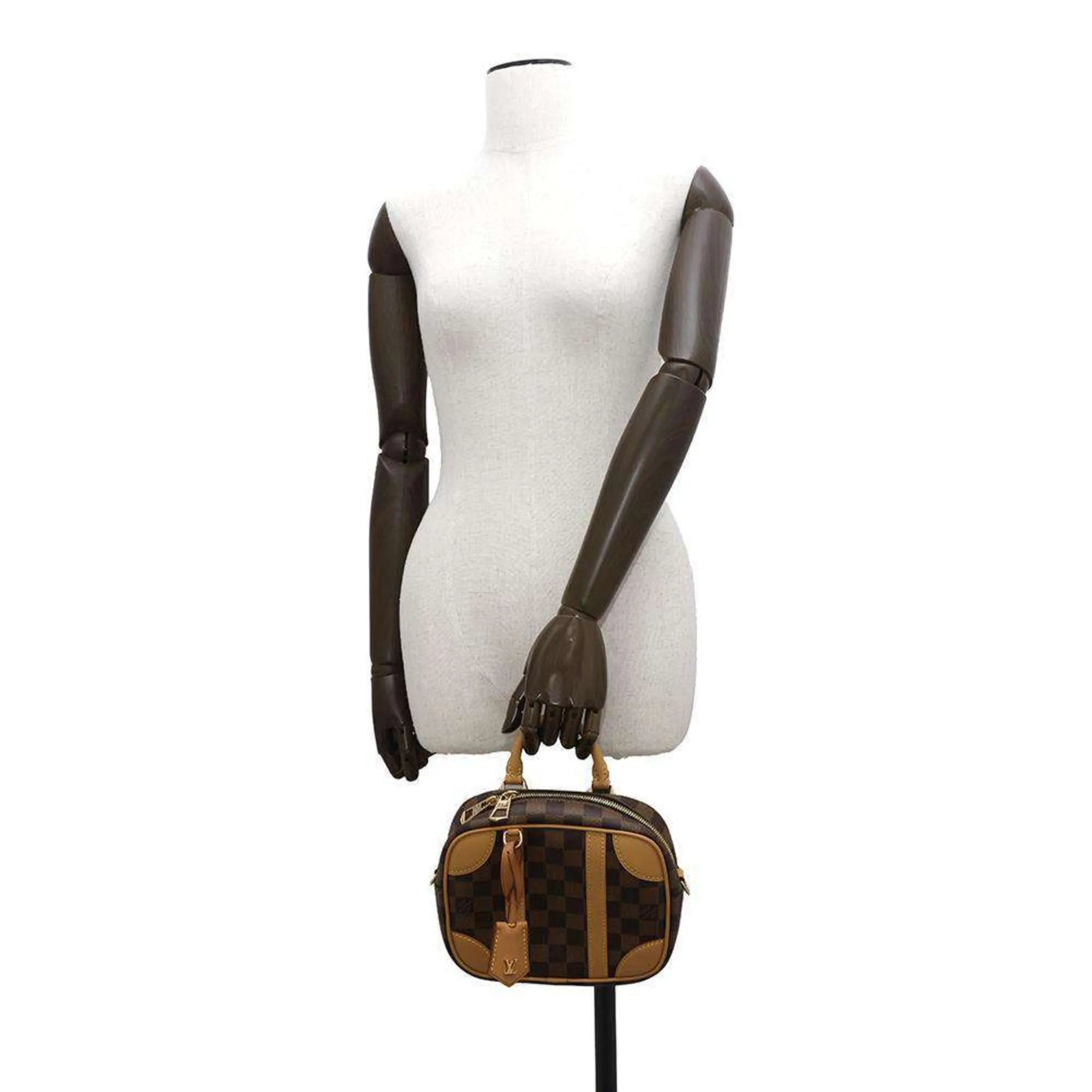 Louis Vuitton Damier Canvas Handbag Shoulder Bag (Pre-Owned)