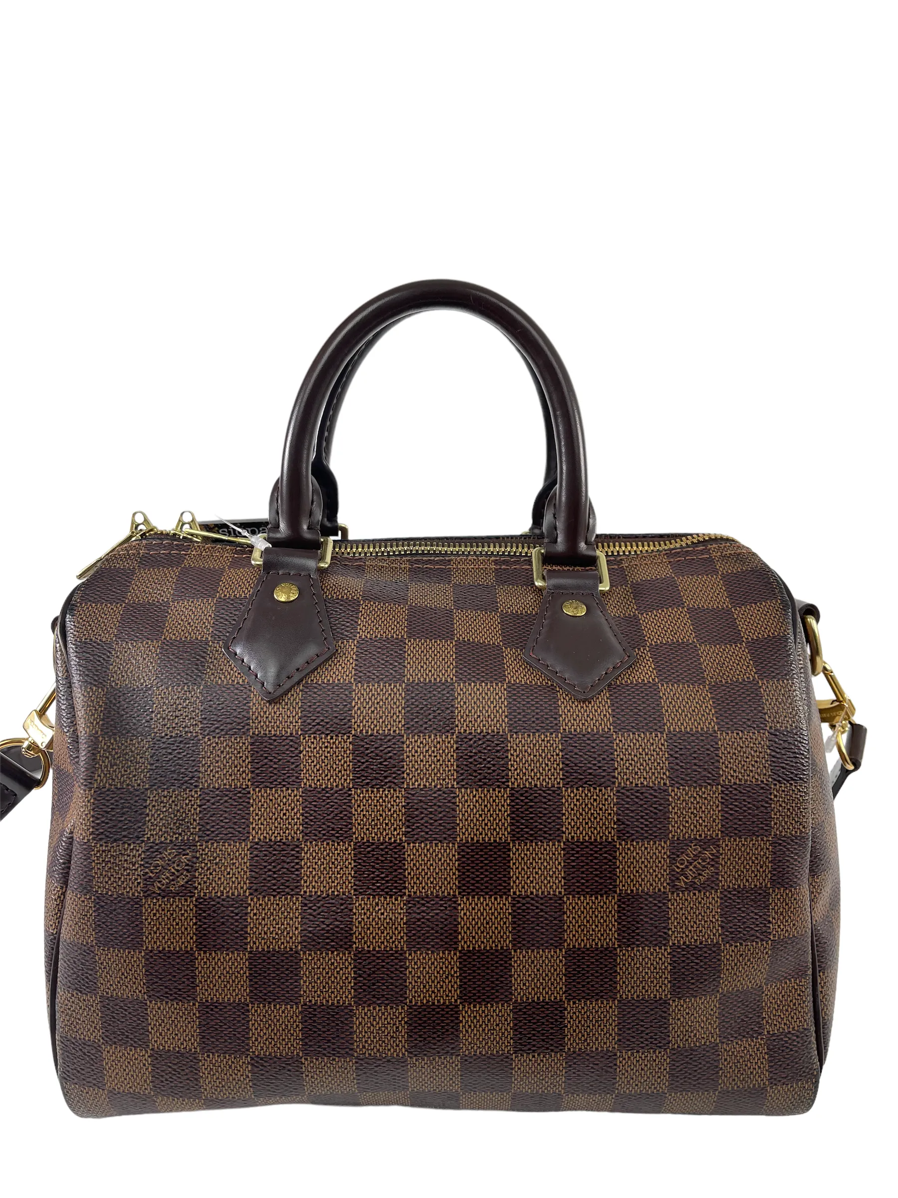 Louis Vuitton Damier Ebene Canvas Speedy Bandouliere 25 (Copy)