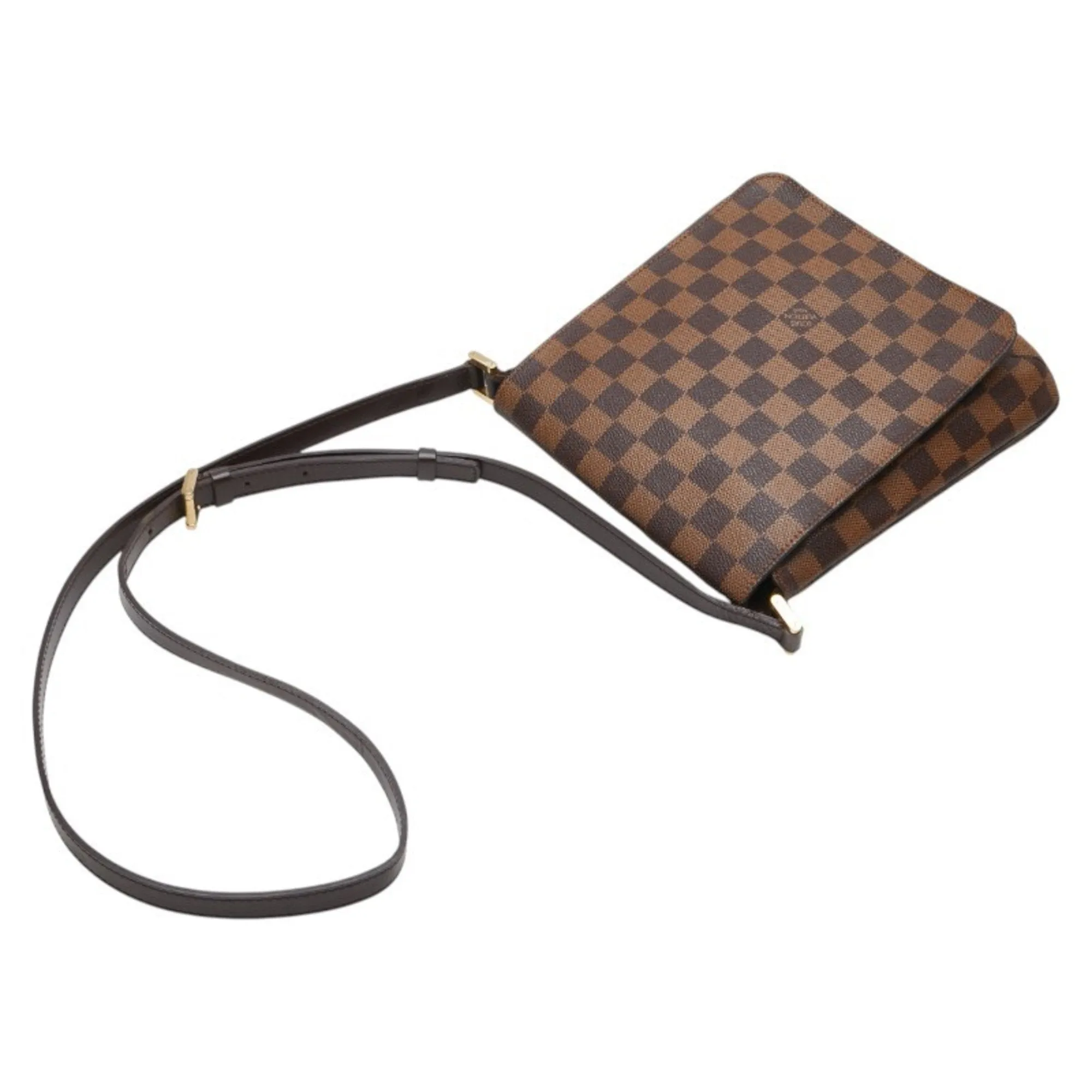Louis Vuitton Damier Pvc Leather Shoulder Bag (Pre-Owned)