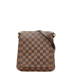 Louis Vuitton Damier Pvc Leather Shoulder Bag (Pre-Owned)