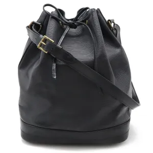 Louis Vuitton Epi Noir Epi Leather Shoulder Bag (Pre-Owned)