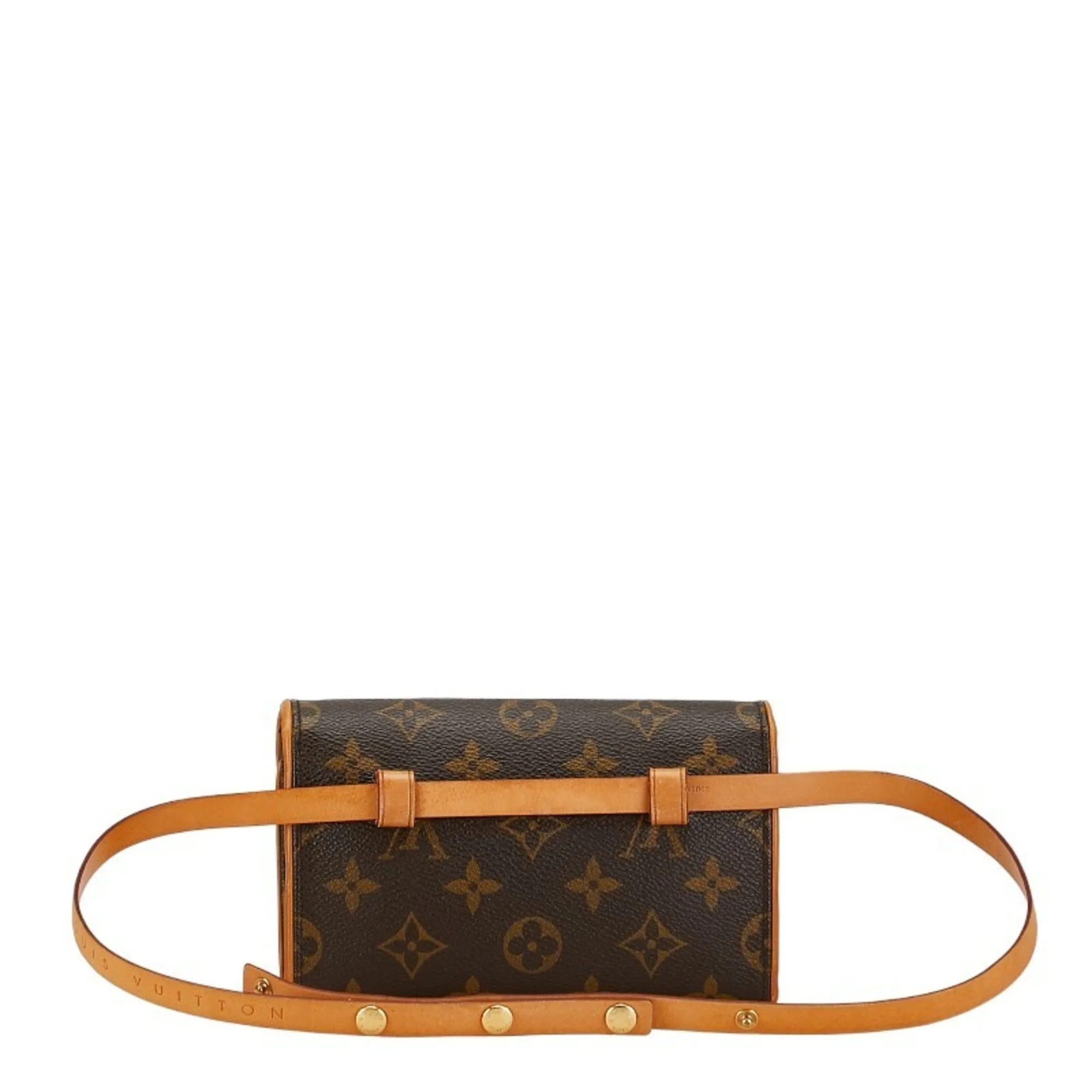 Louis Vuitton Florentine Canvas Shoulder Bag (Pre-Owned)