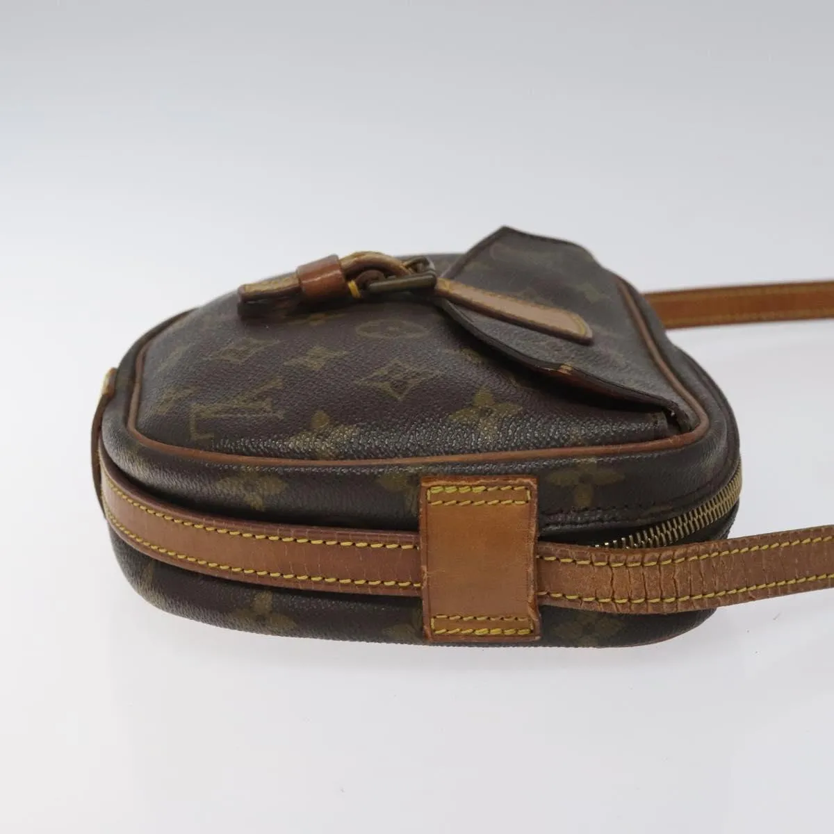 Louis Vuitton Jeune Fille Canvas Shoulder Bag (Pre-Owned)