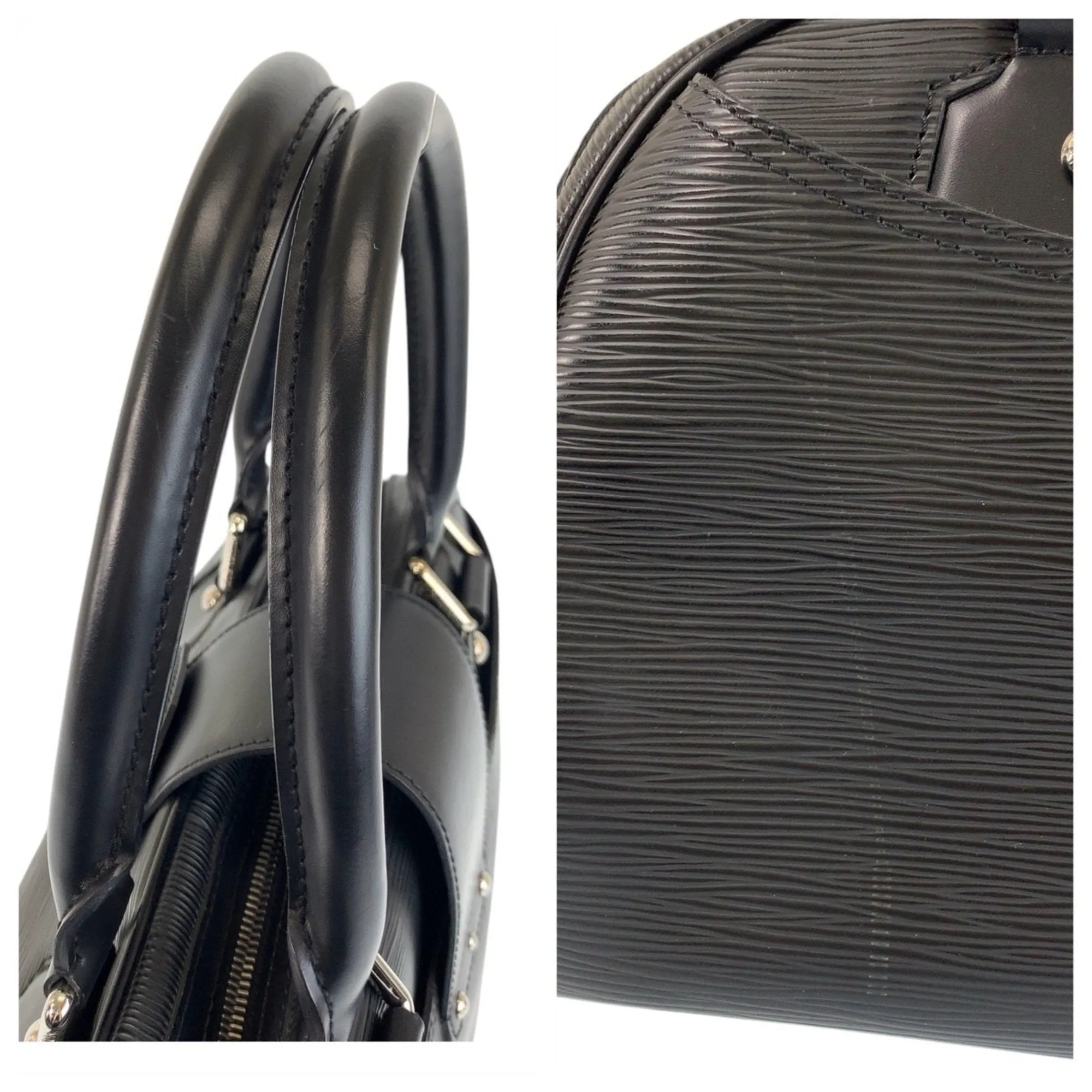 Louis Vuitton Leather Handbag Shoulder Bag (Pre-Owned)