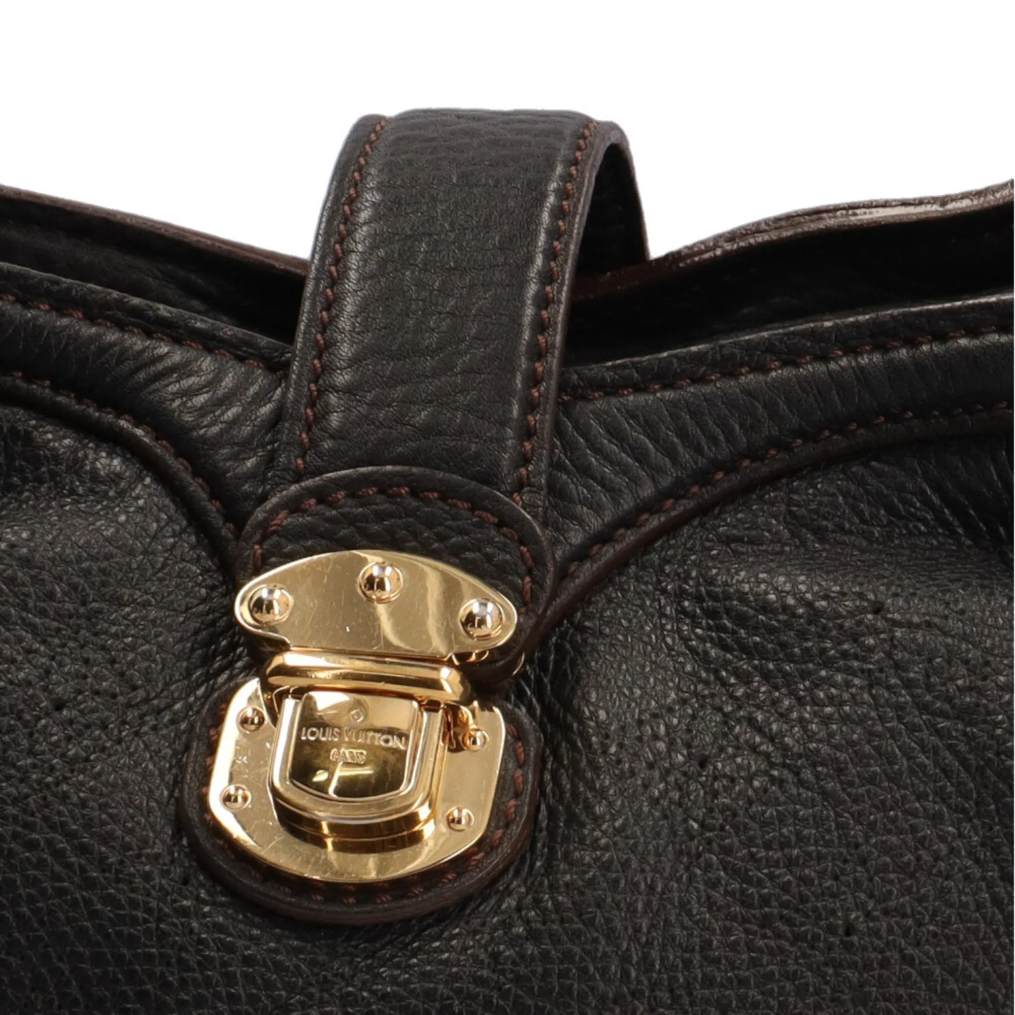 Louis Vuitton Mahina Leather Shoulder Bag (Pre-Owned)