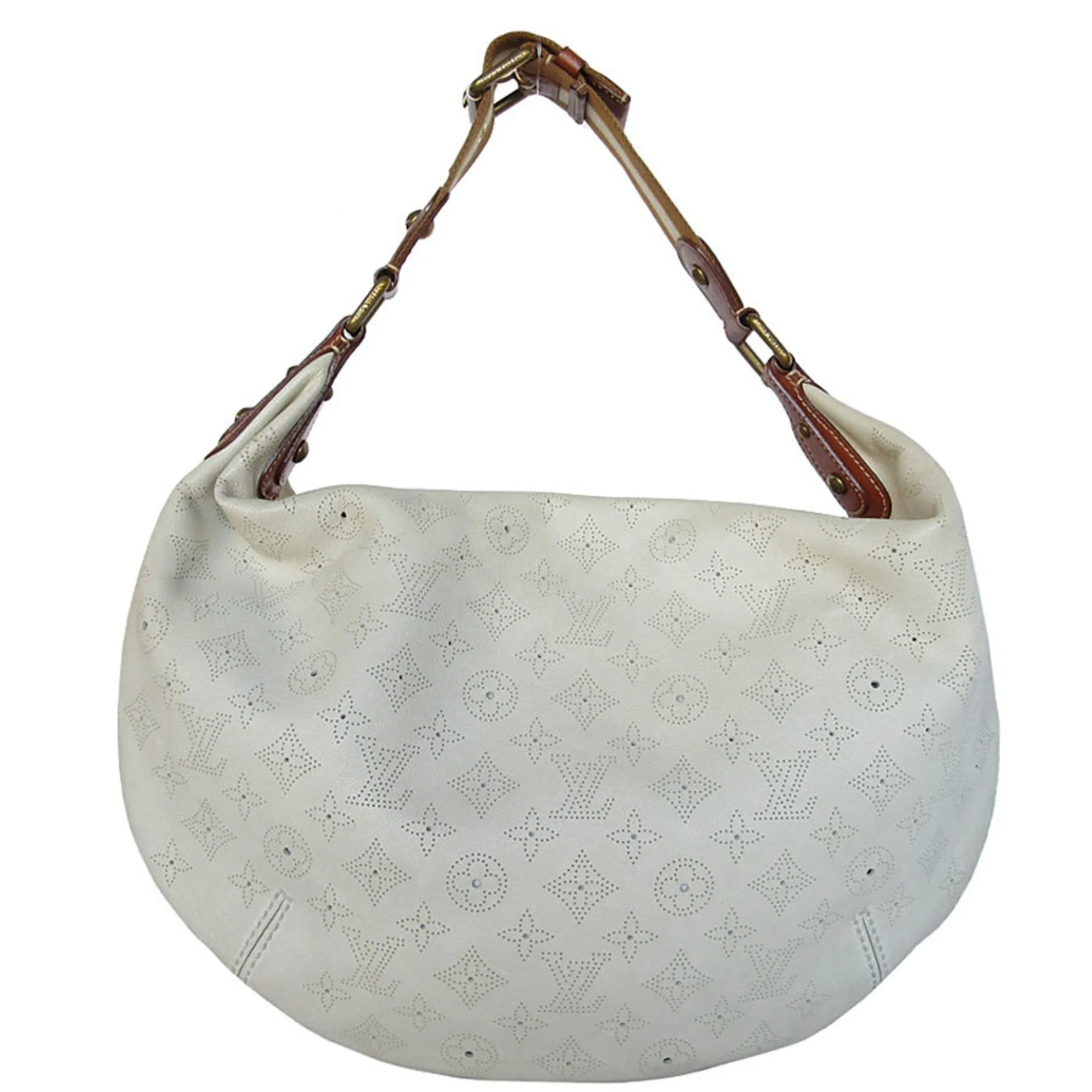 Louis Vuitton Mahina Leather Shoulder Bag (Pre-Owned)