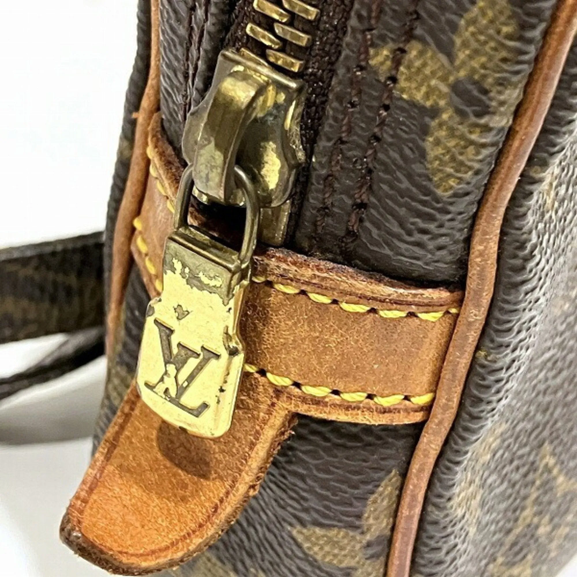 Louis Vuitton Marly Canvas Shoulder Bag (Pre-Owned)