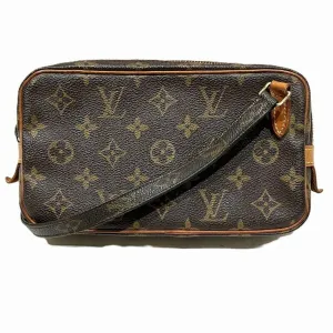 Louis Vuitton Marly Canvas Shoulder Bag (Pre-Owned)