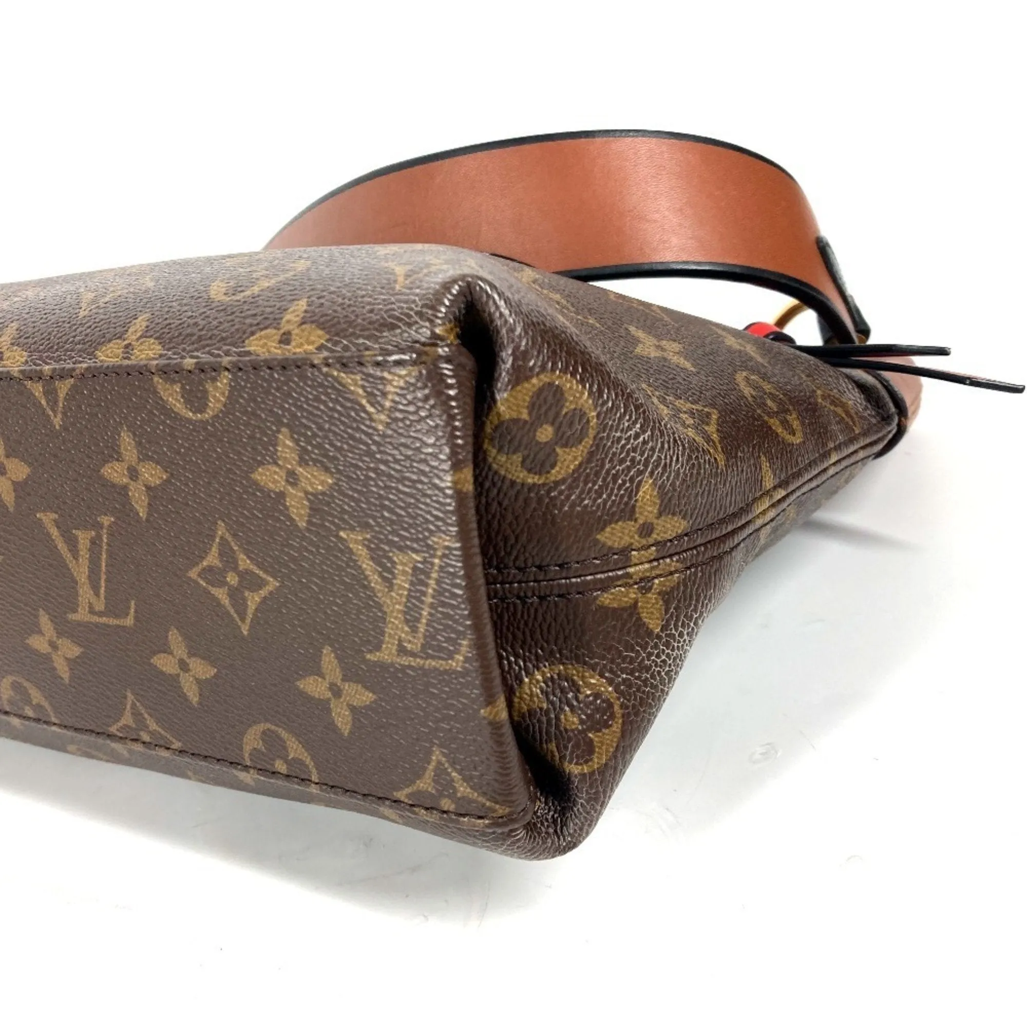 Louis Vuitton Monogram Canvas Handbag Shoulder Bag (Pre-Owned)