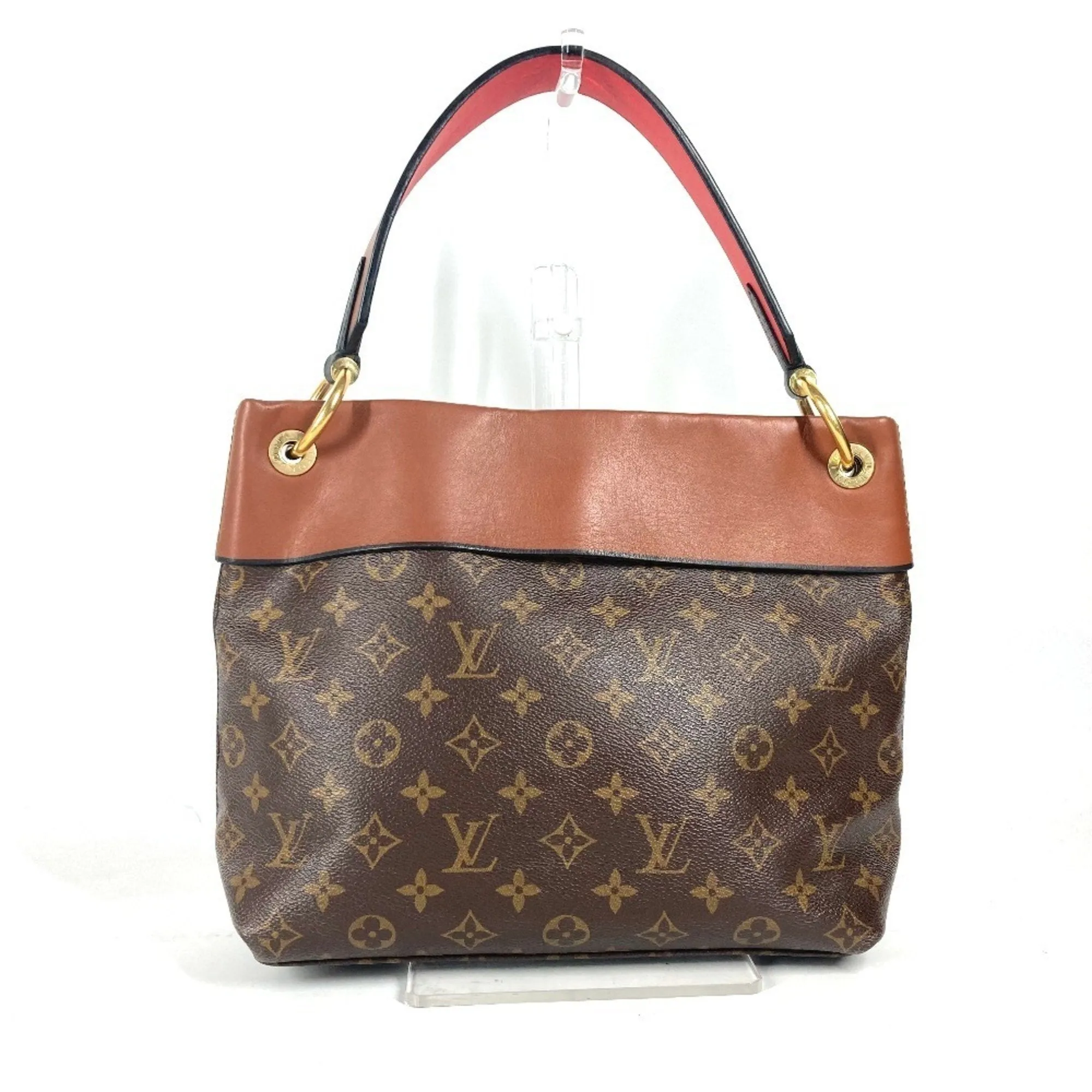 Louis Vuitton Monogram Canvas Handbag Shoulder Bag (Pre-Owned)