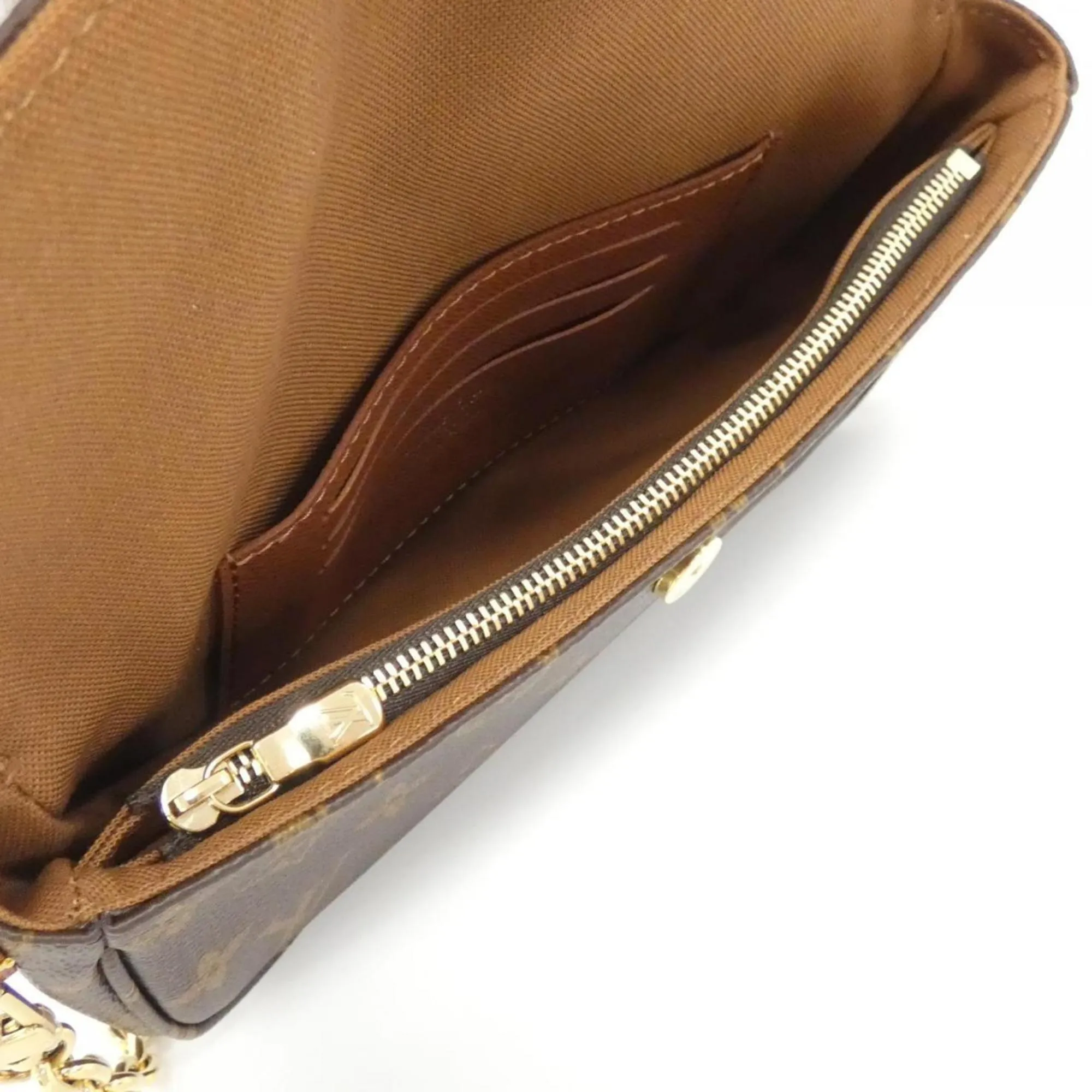 Louis Vuitton Monogram Coated Canvas Shoulder Bag (Pre-Owned)