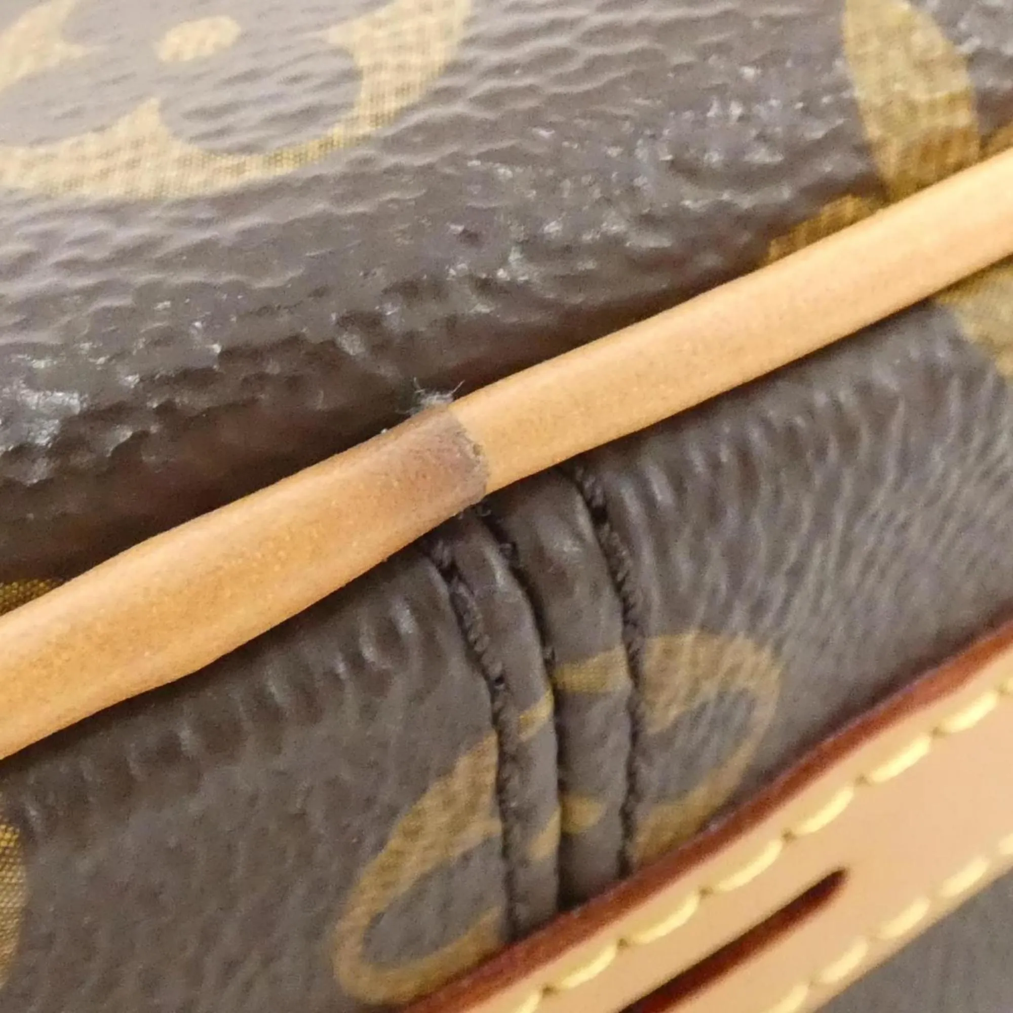 Louis Vuitton Monogram Coated Canvas Shoulder Bag (Pre-Owned)