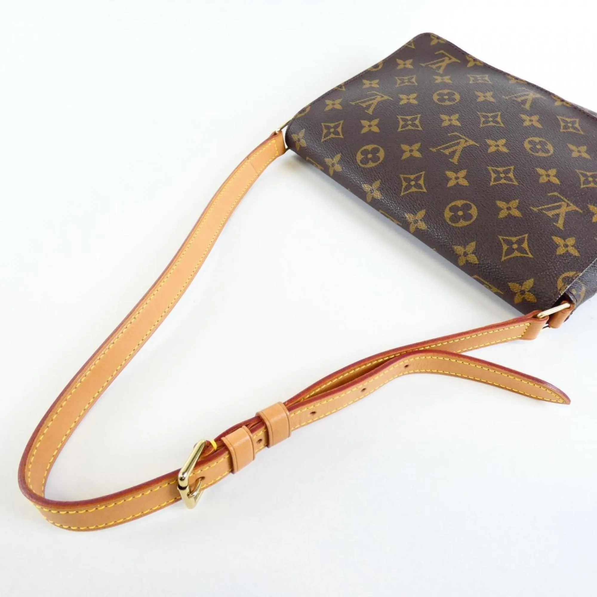 Louis Vuitton Monogram Coated Canvas Shoulder Bag (Pre-Owned)