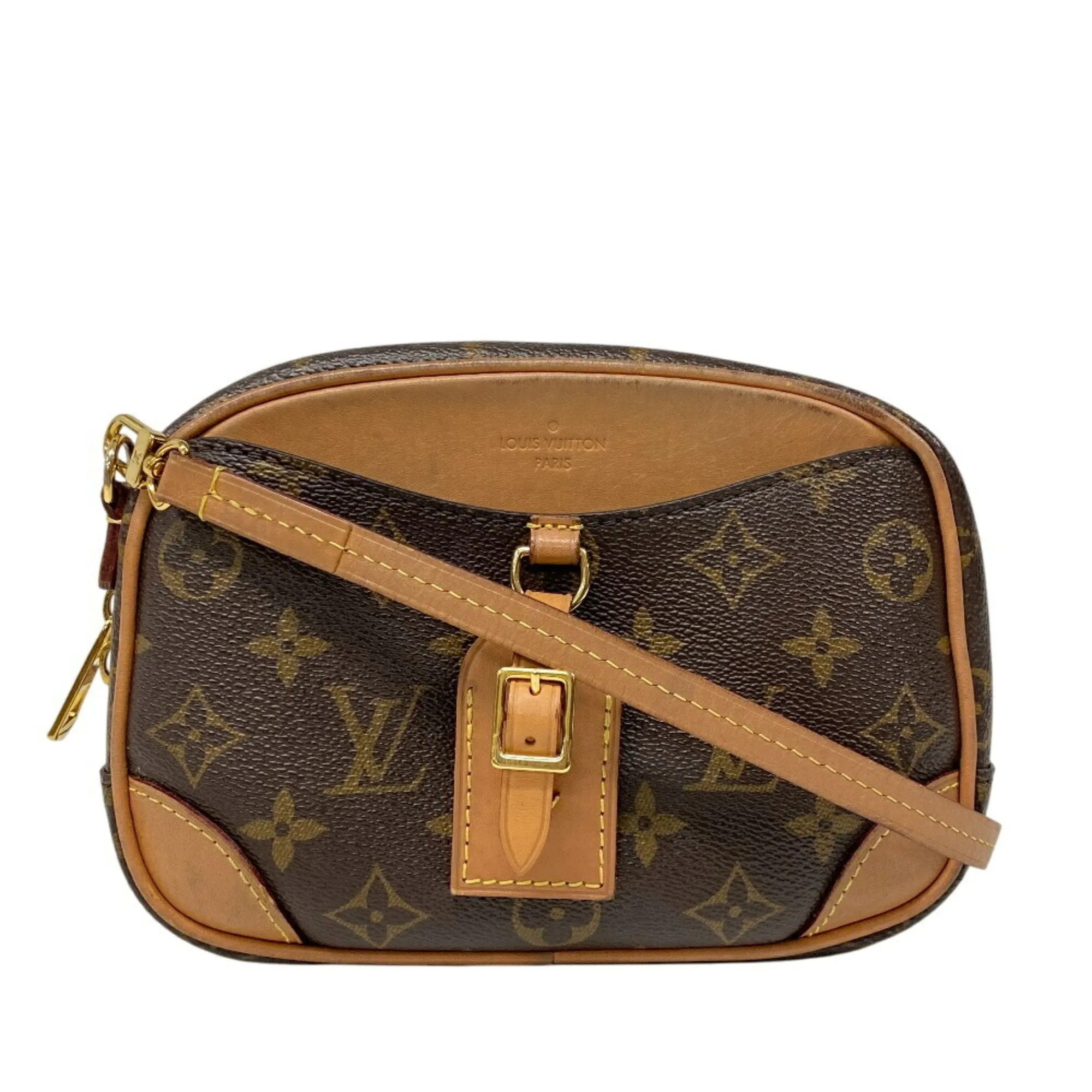Louis Vuitton Monogram Monogram Leather Shoulder Bag (Pre-Owned)