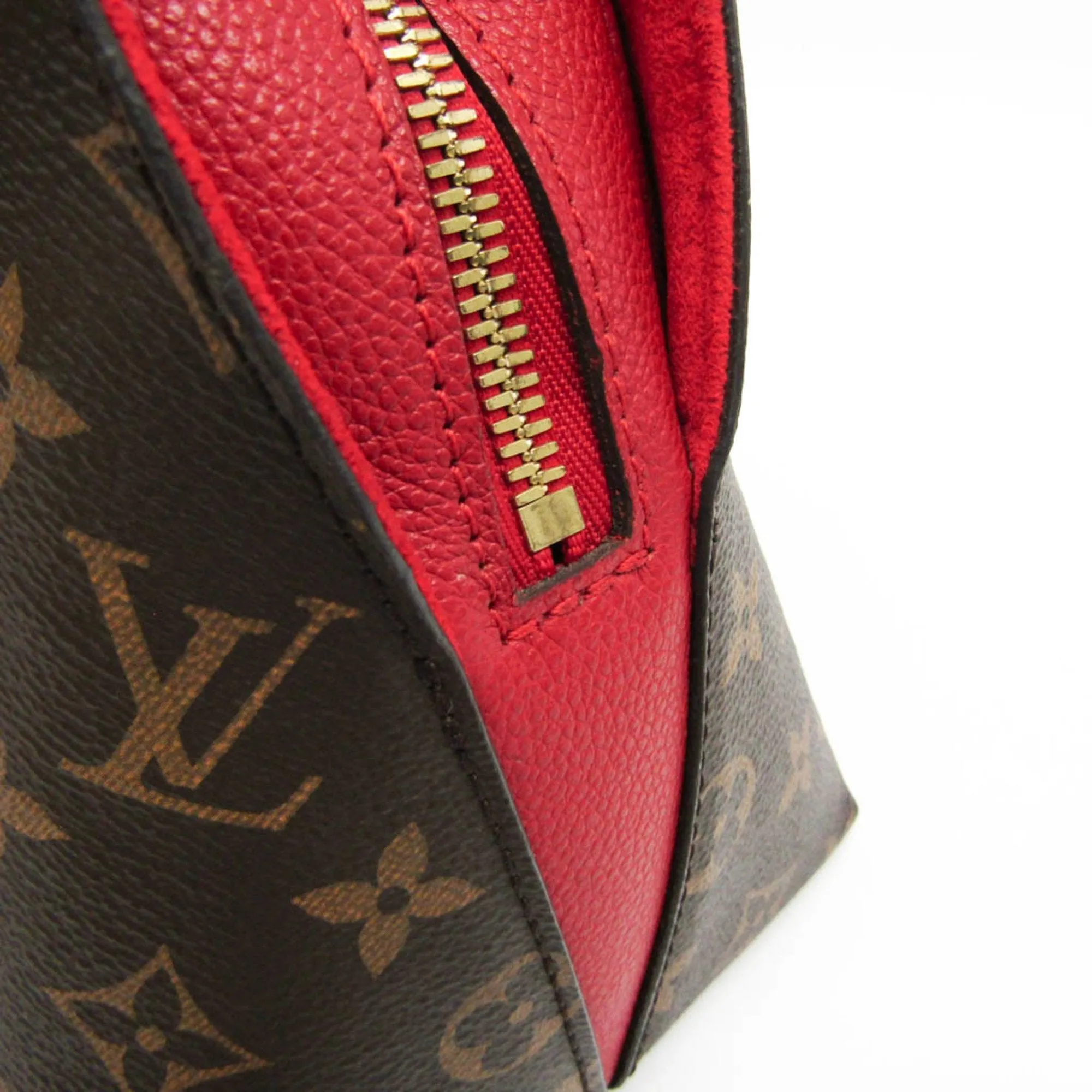Louis Vuitton Monogram Monogram Rouge Monogram Leather Handbag Shoulder Bag (Pre-Owned)