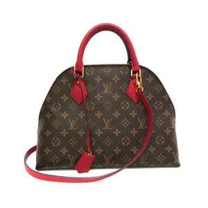 Louis Vuitton Monogram Monogram Rouge Monogram Leather Handbag Shoulder Bag (Pre-Owned)
