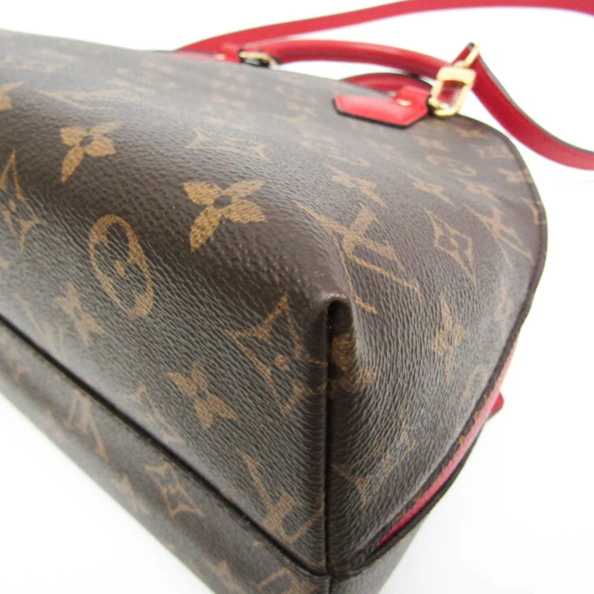 Louis Vuitton Monogram Monogram Rouge Monogram Leather Handbag Shoulder Bag (Pre-Owned)