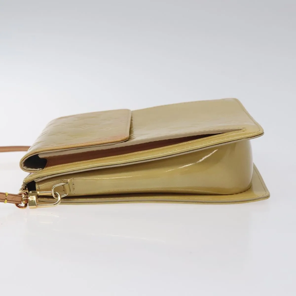 Louis Vuitton Mott Patent Leather Shoulder Bag (Pre-Owned)