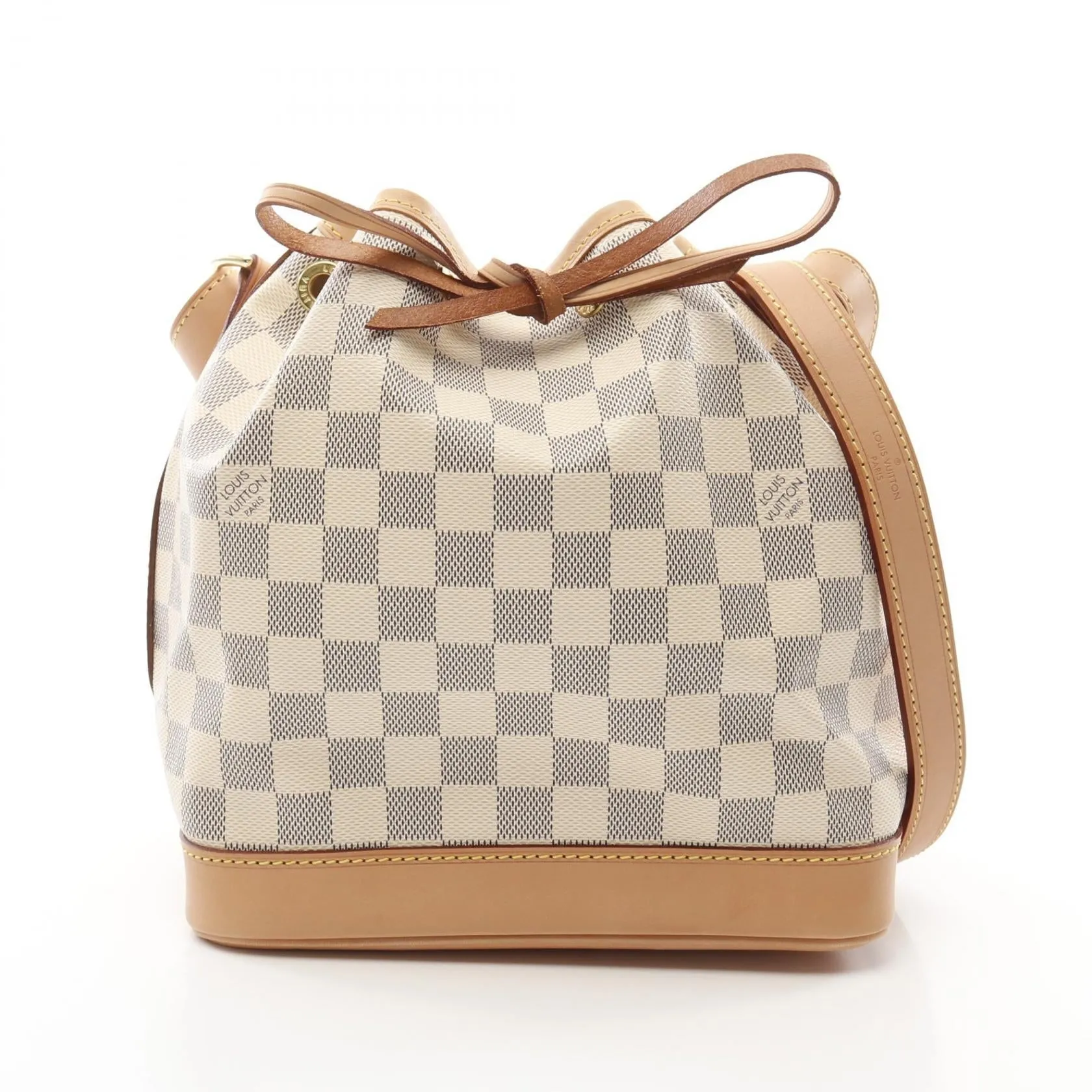 Louis Vuitton Noe BB Shoulder Bag PVC Canvas Leather