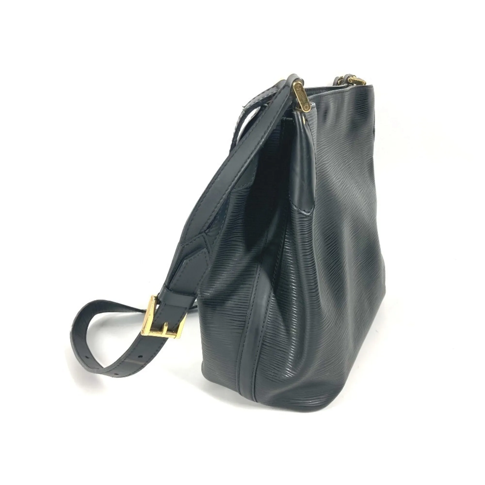 Louis Vuitton Noir Epi Leather Shoulder Bag (Pre-Owned)