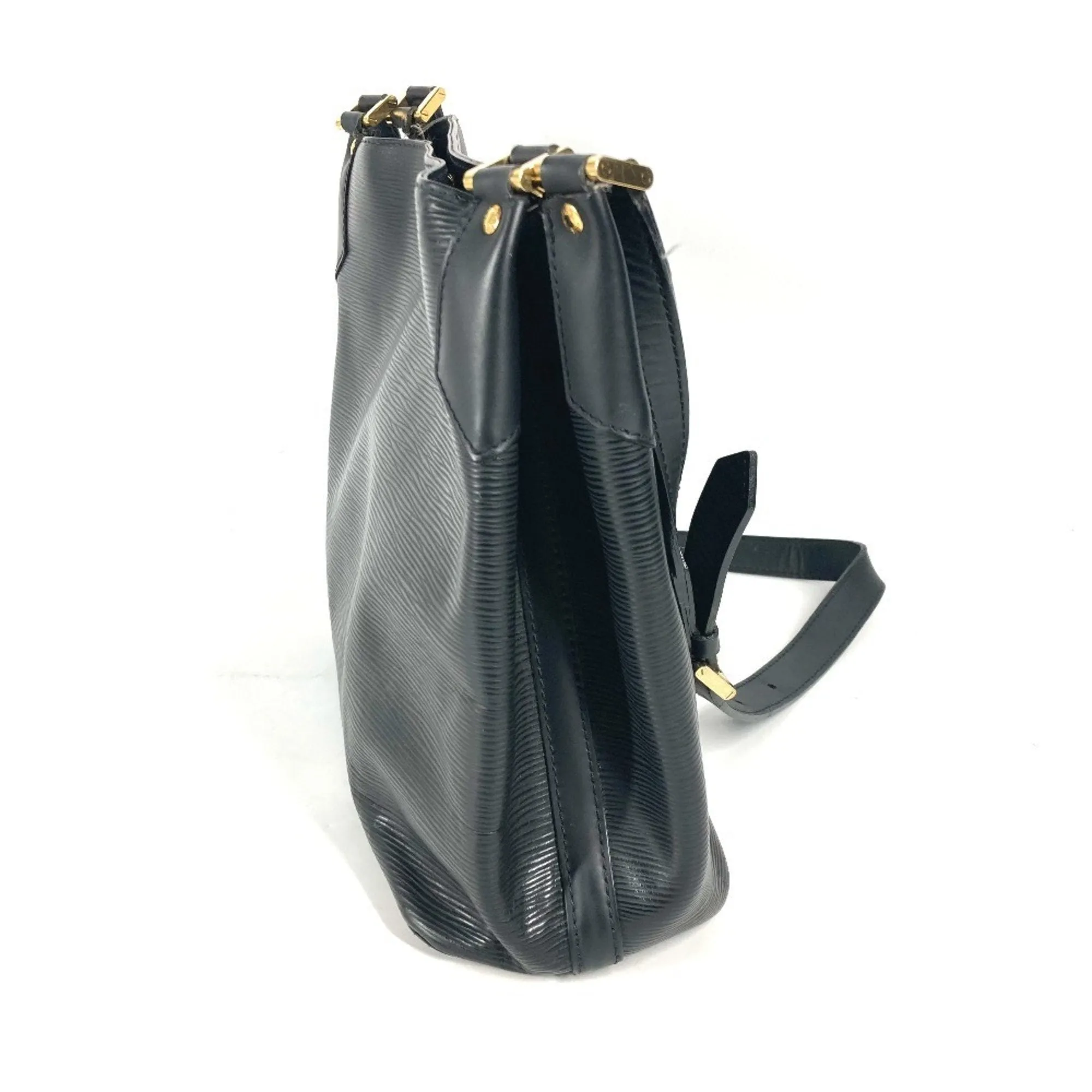 Louis Vuitton Noir Epi Leather Shoulder Bag (Pre-Owned)
