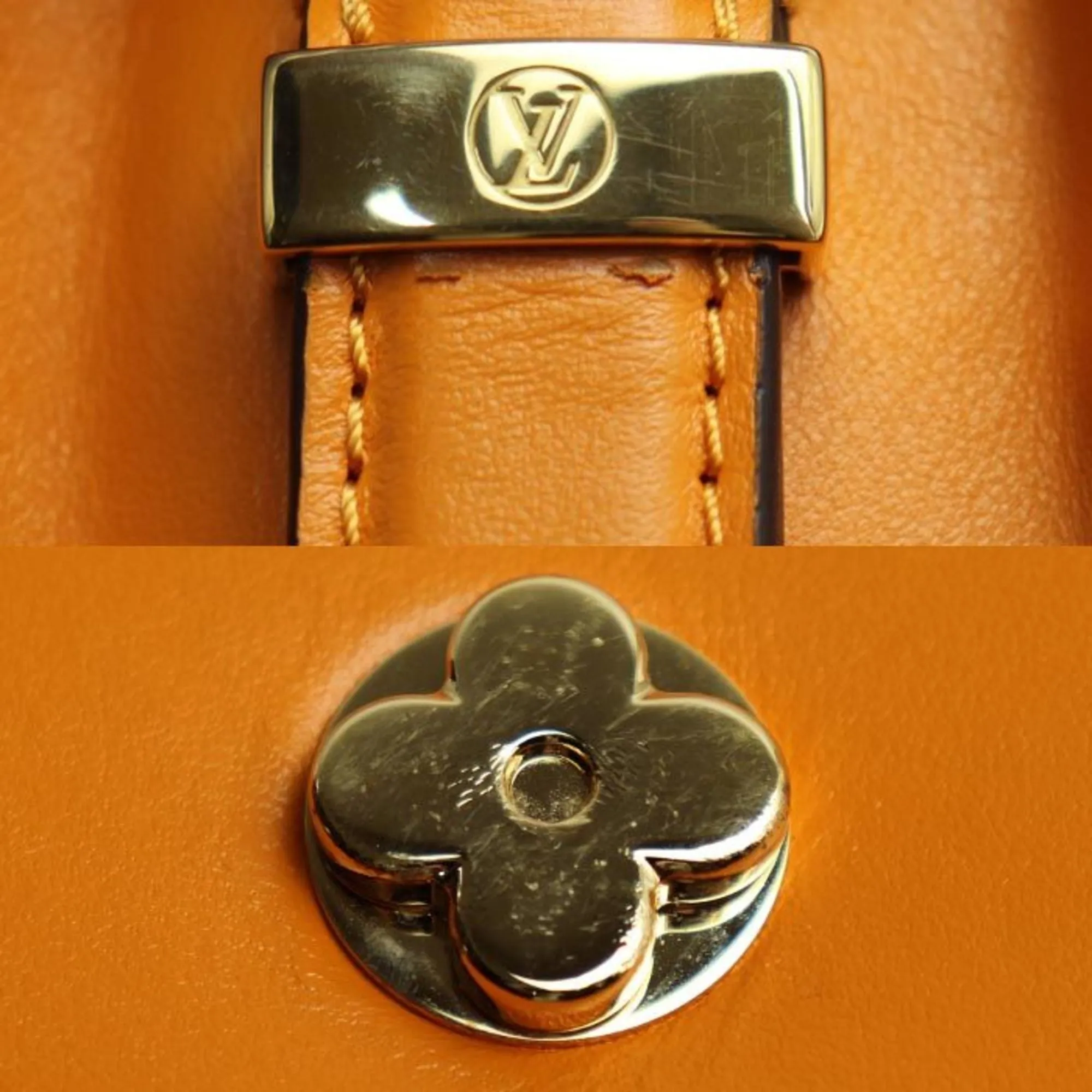 Louis Vuitton Pont Neuf Leather Shoulder Bag (Pre-Owned)