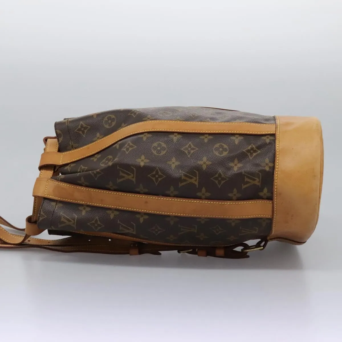 Louis Vuitton Randonne Canvas Shoulder Bag (Pre-Owned)