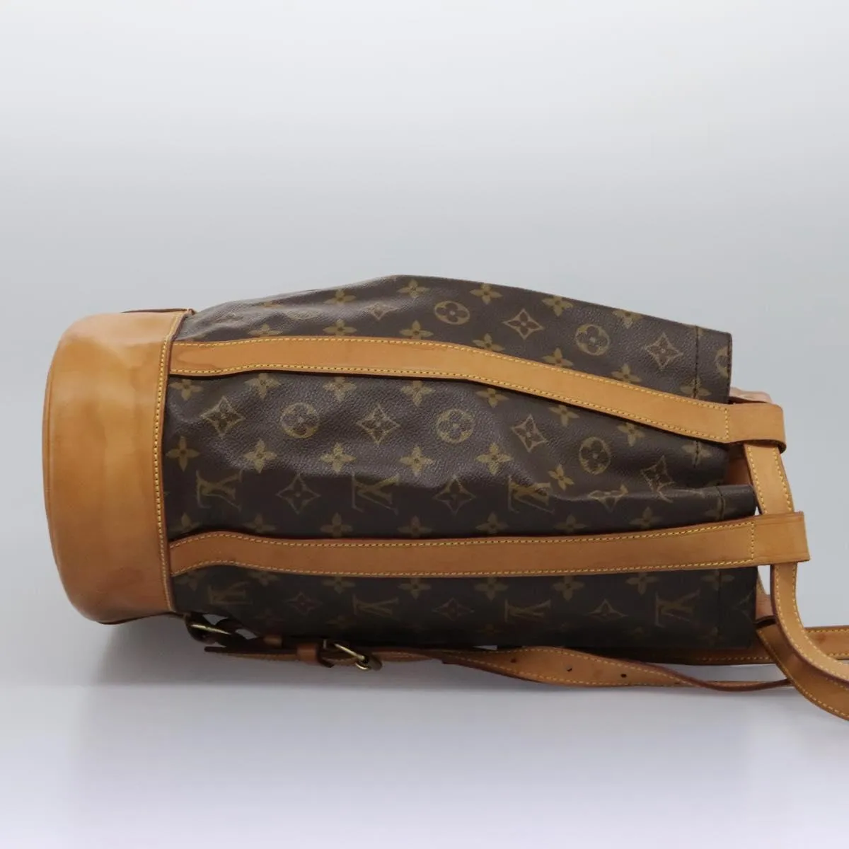 Louis Vuitton Randonne Canvas Shoulder Bag (Pre-Owned)