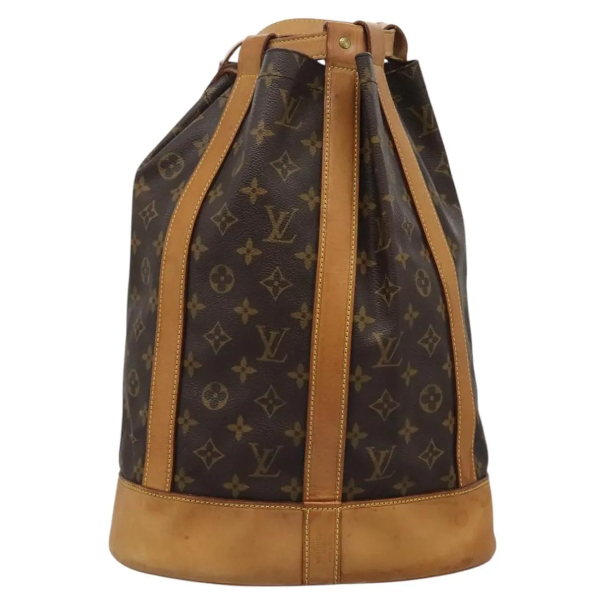 Louis Vuitton Randonne Canvas Shoulder Bag (Pre-Owned)
