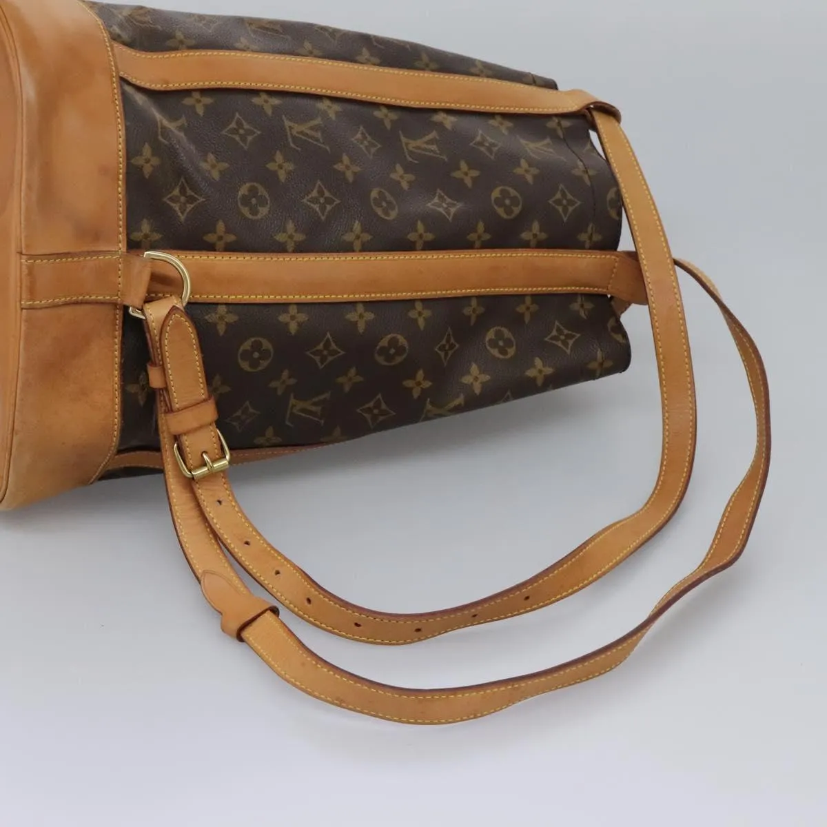 Louis Vuitton Randonne Canvas Shoulder Bag (Pre-Owned)