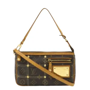 Louis Vuitton Rivet Canvas Shoulder Bag (Pre-Owned)