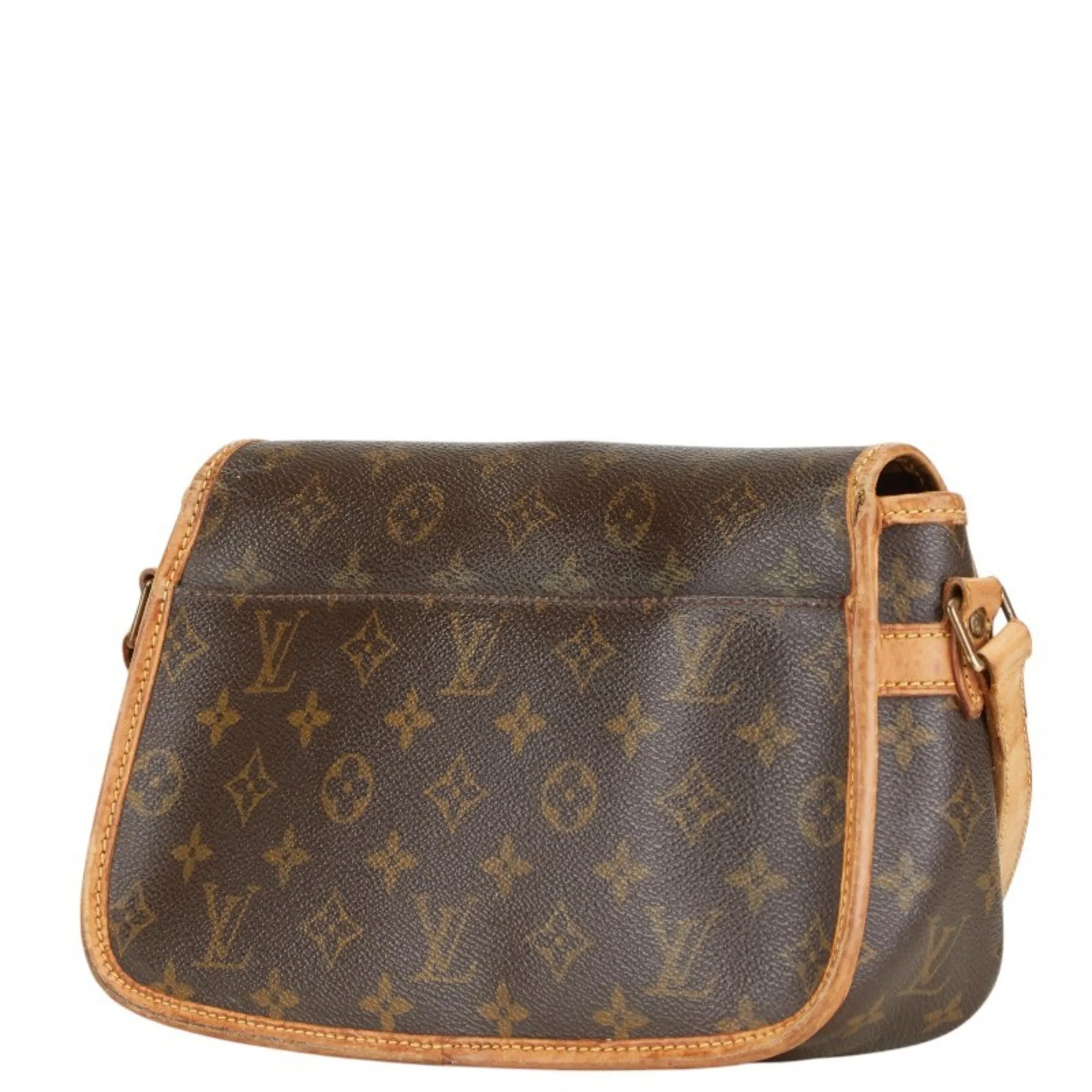 Louis Vuitton Sologne Canvas Shoulder Bag (Pre-Owned)