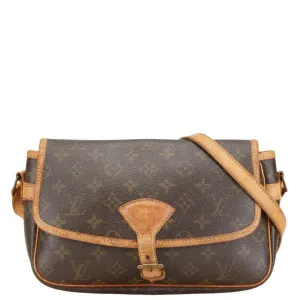Louis Vuitton Sologne Canvas Shoulder Bag (Pre-Owned)