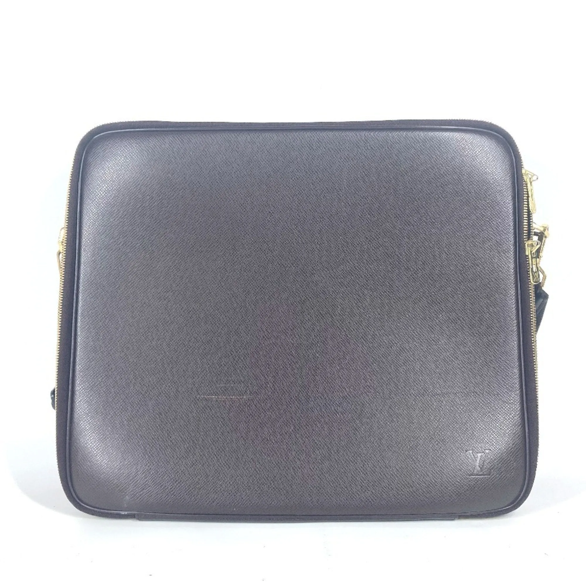 Louis Vuitton Taiga Leather Briefcase Handbag Pouch Shoulder Bag (Pre-Owned)